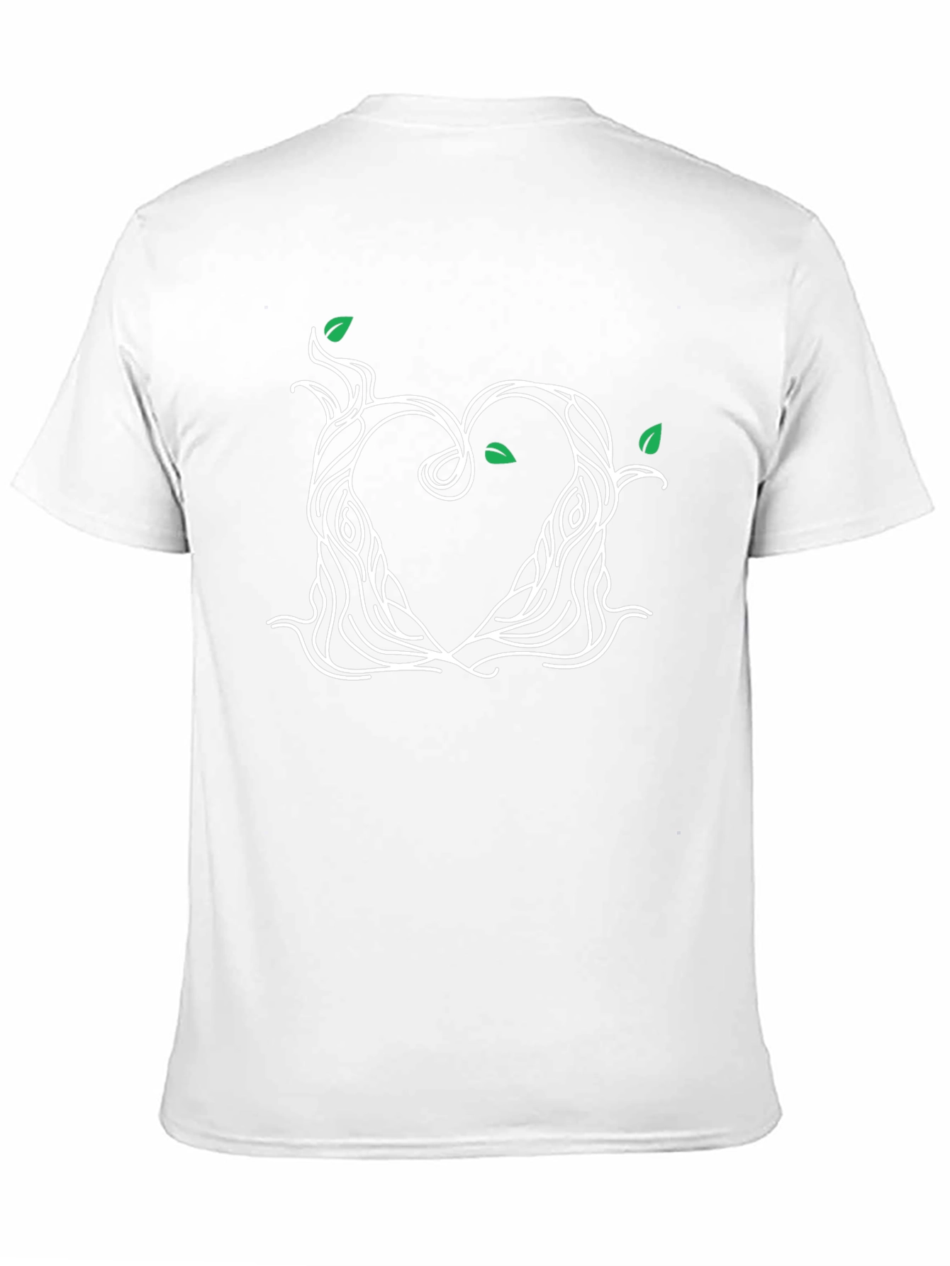 Heart Tree Black T-Shirt