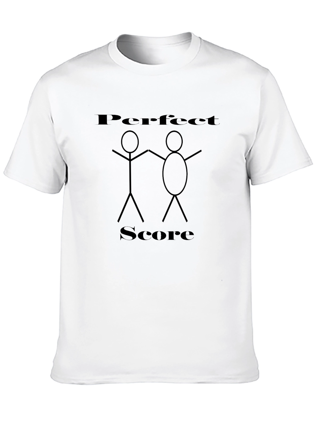 Perfect Score Graphic Tee - Black