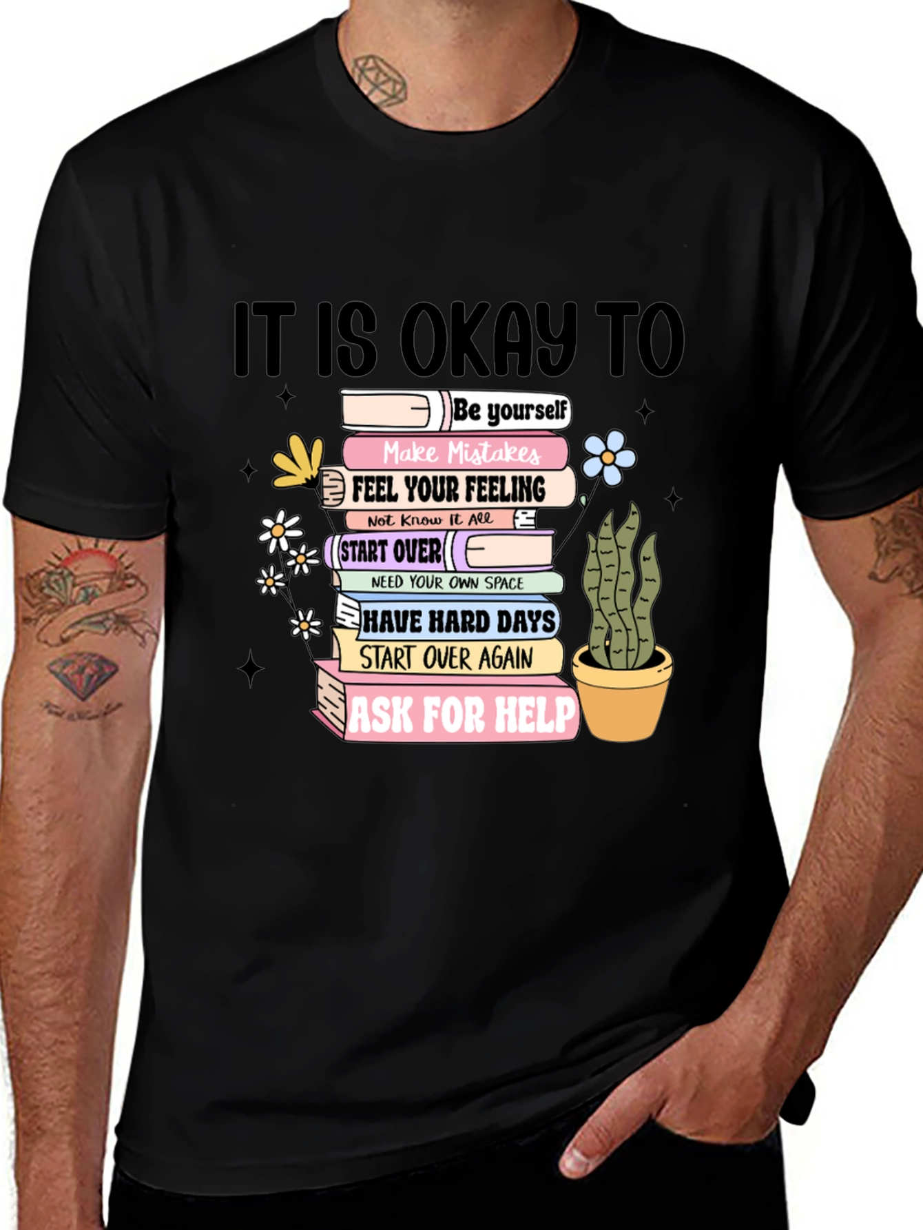 Mental Health Awareness T-Shirt: It Is Okay To