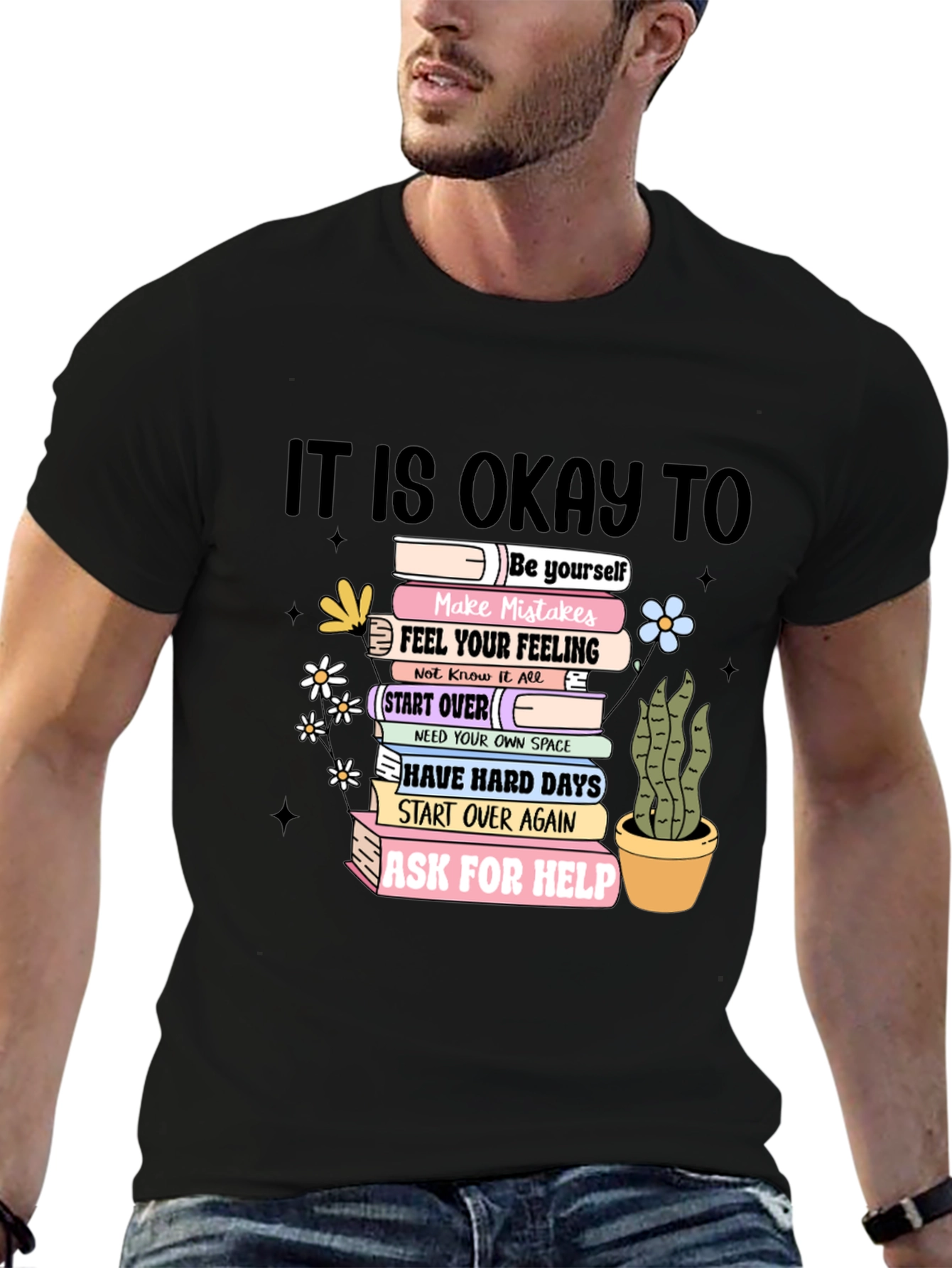Mental Health Awareness T-Shirt: It Is Okay To