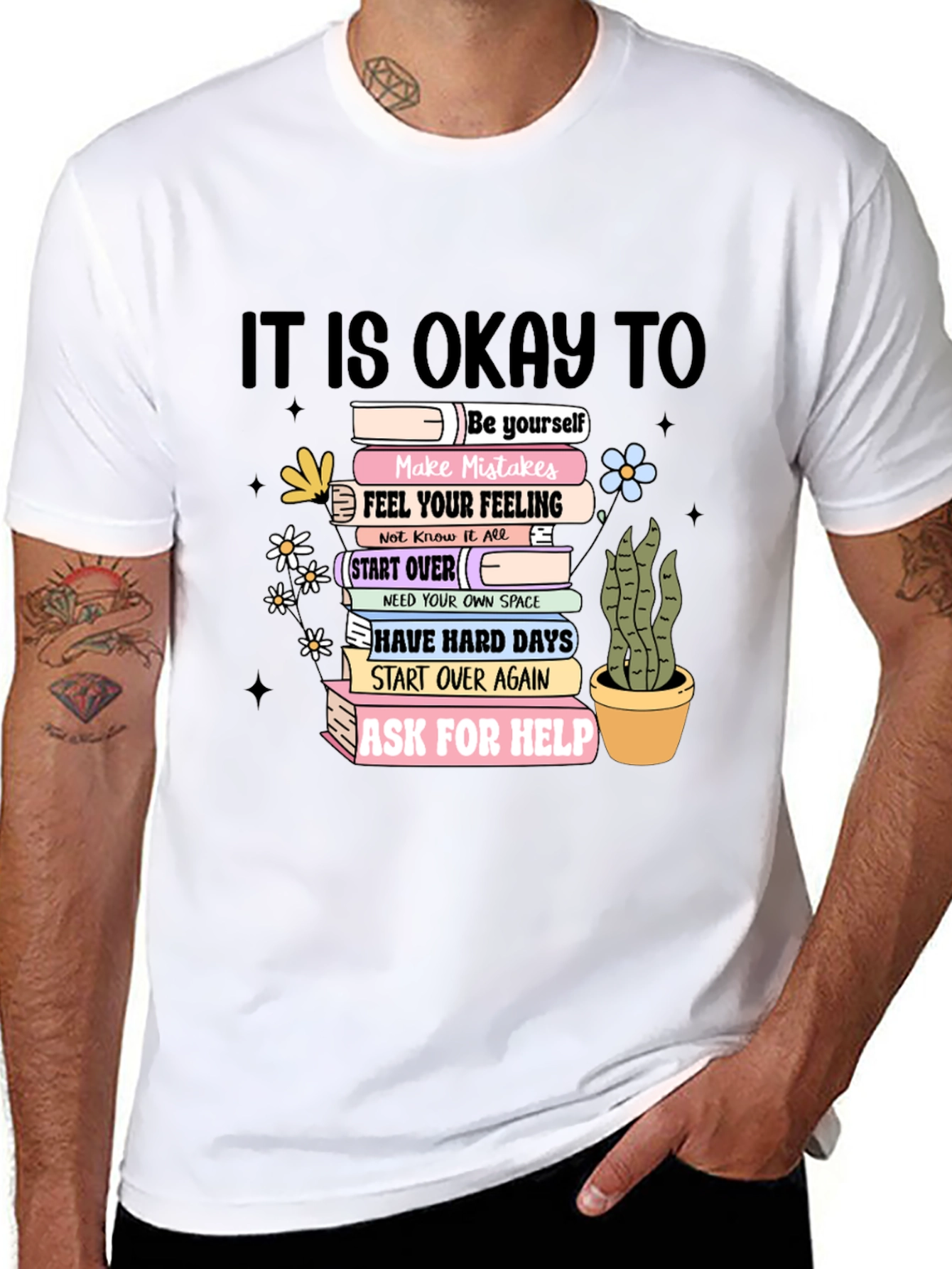Mental Health Awareness T-Shirt: It Is Okay To