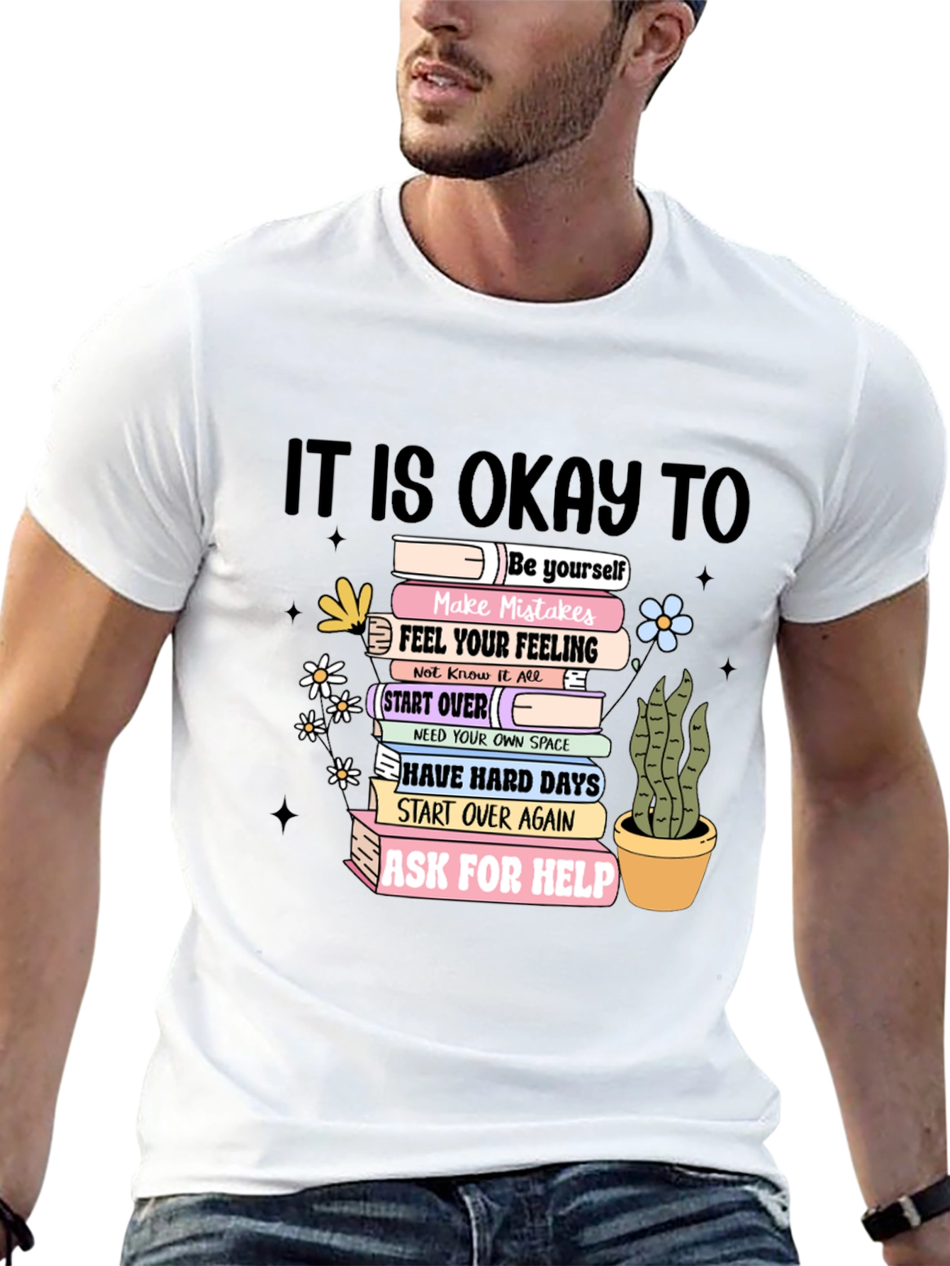 Mental Health Awareness T-Shirt: It Is Okay To