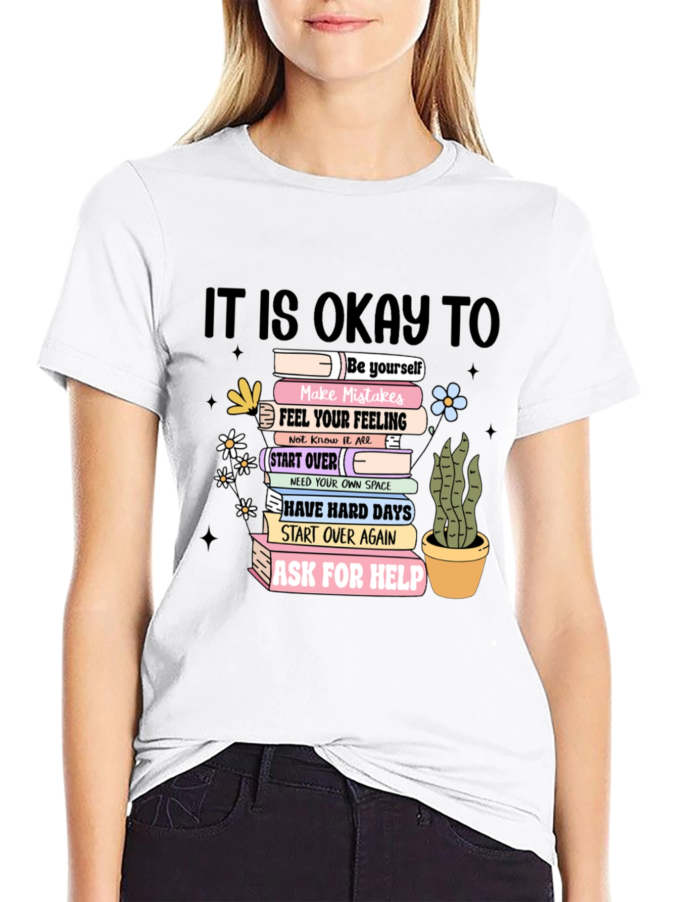 Mental Health Awareness T-Shirt: It Is Okay To
