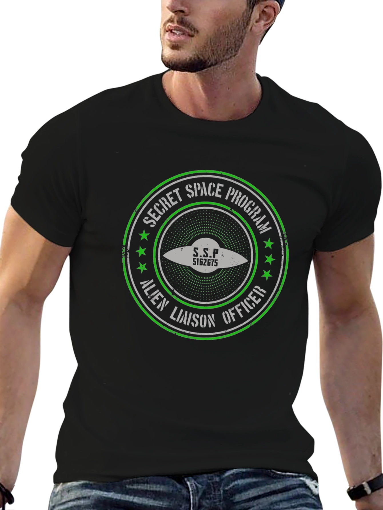 Secret Space Program Alien Liaison Officer T-Shirt