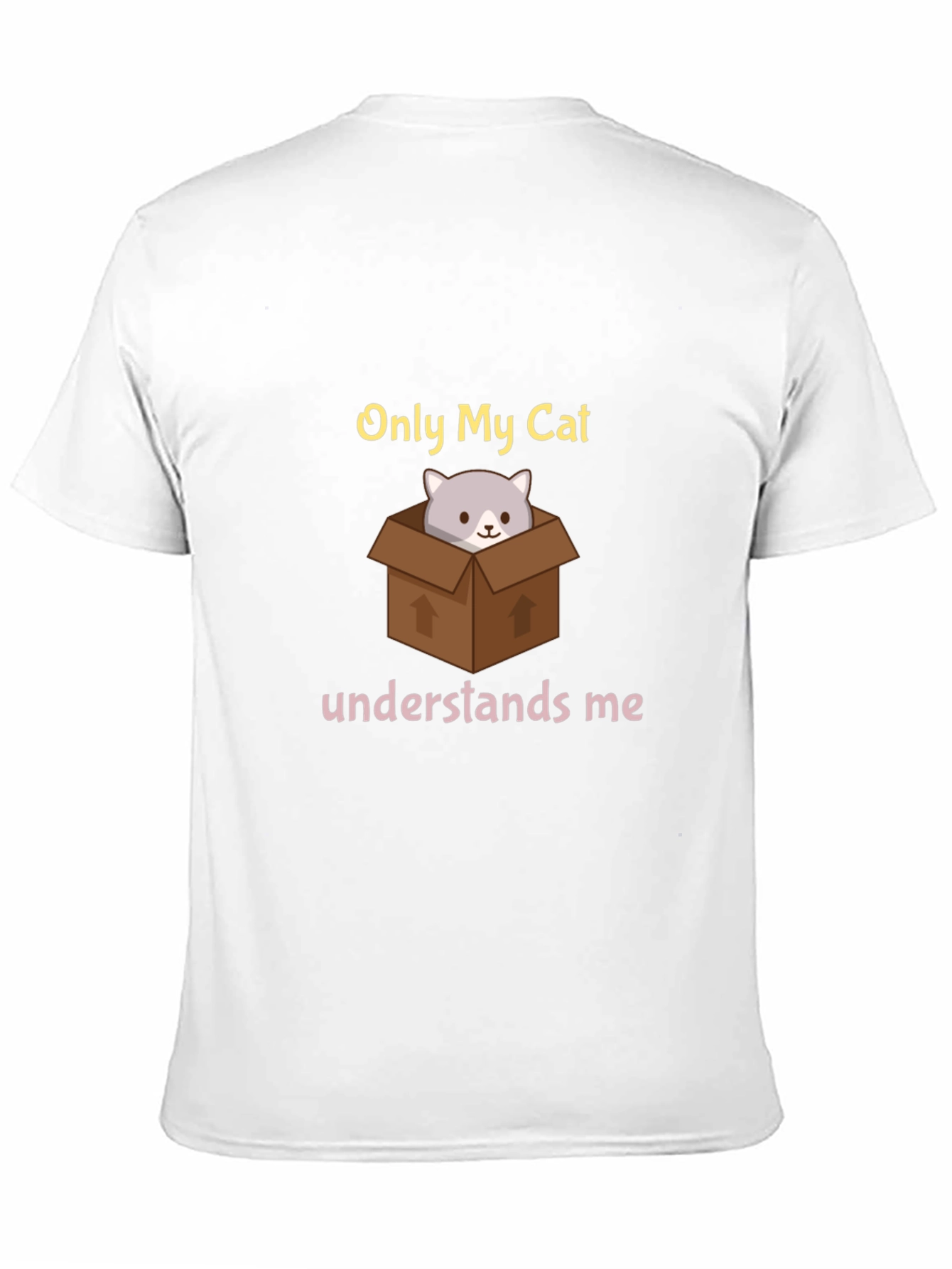 Cat Lover T-Shirt - Only My Cat Understands Me