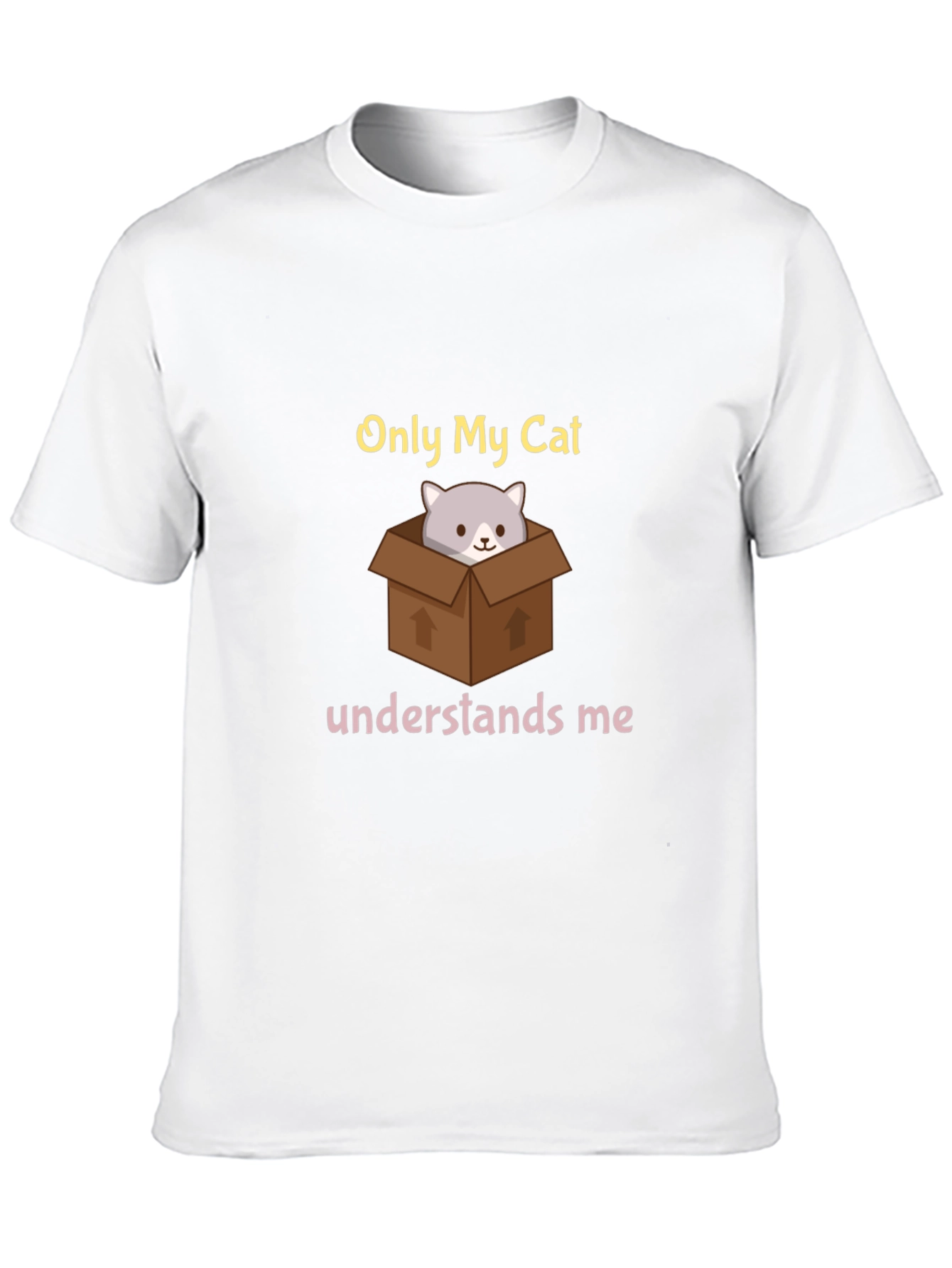 Cat Lover T-Shirt - Only My Cat Understands Me