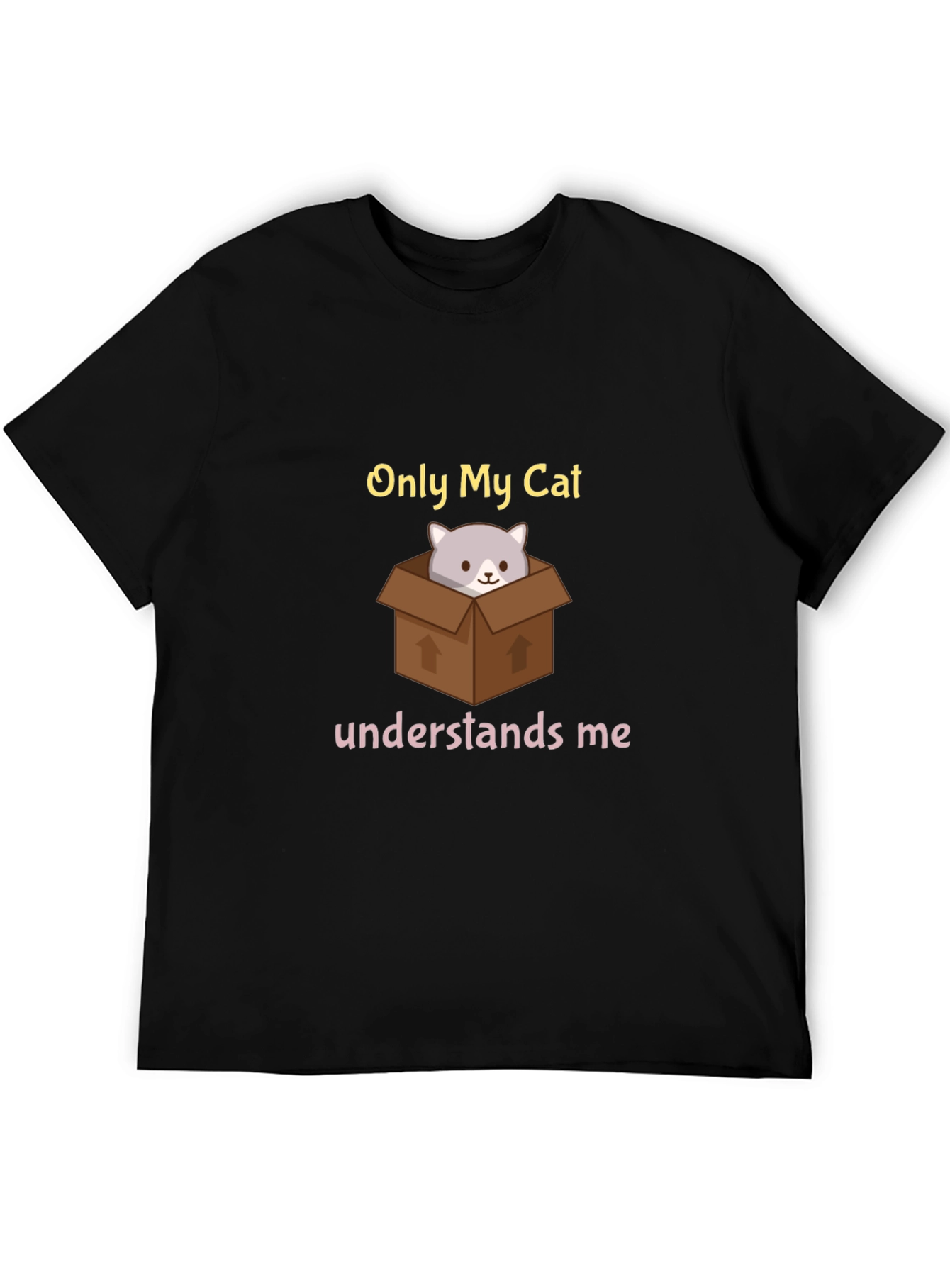 Cat Lover T-Shirt - Only My Cat Understands Me