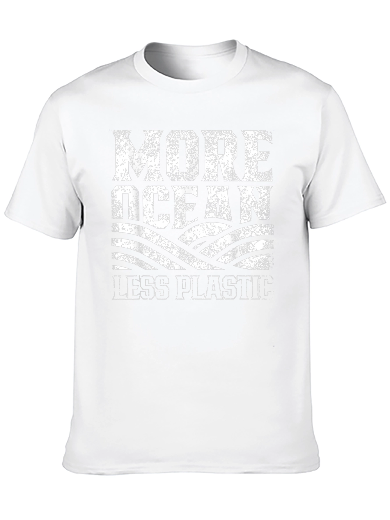 More Ocean Less Plastic Graphic Tee - Black