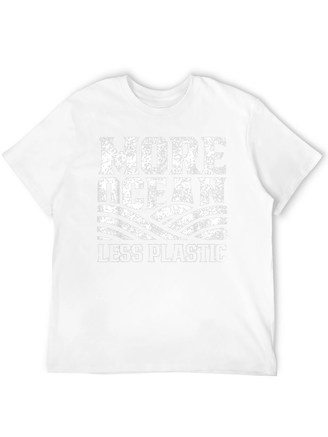 More Ocean Less Plastic Graphic Tee - Black
