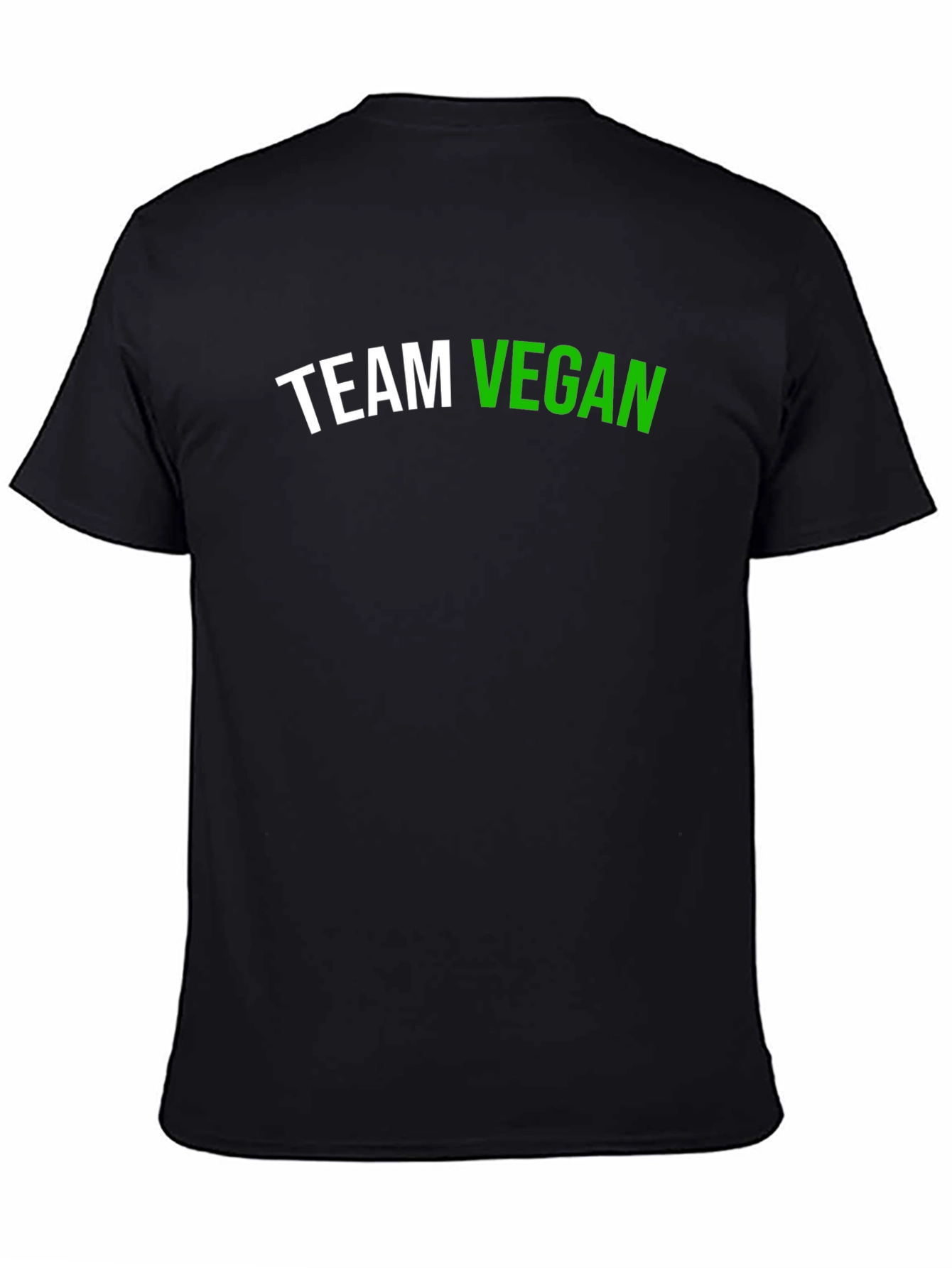 Team Vegan Graphic T-Shirt - Black