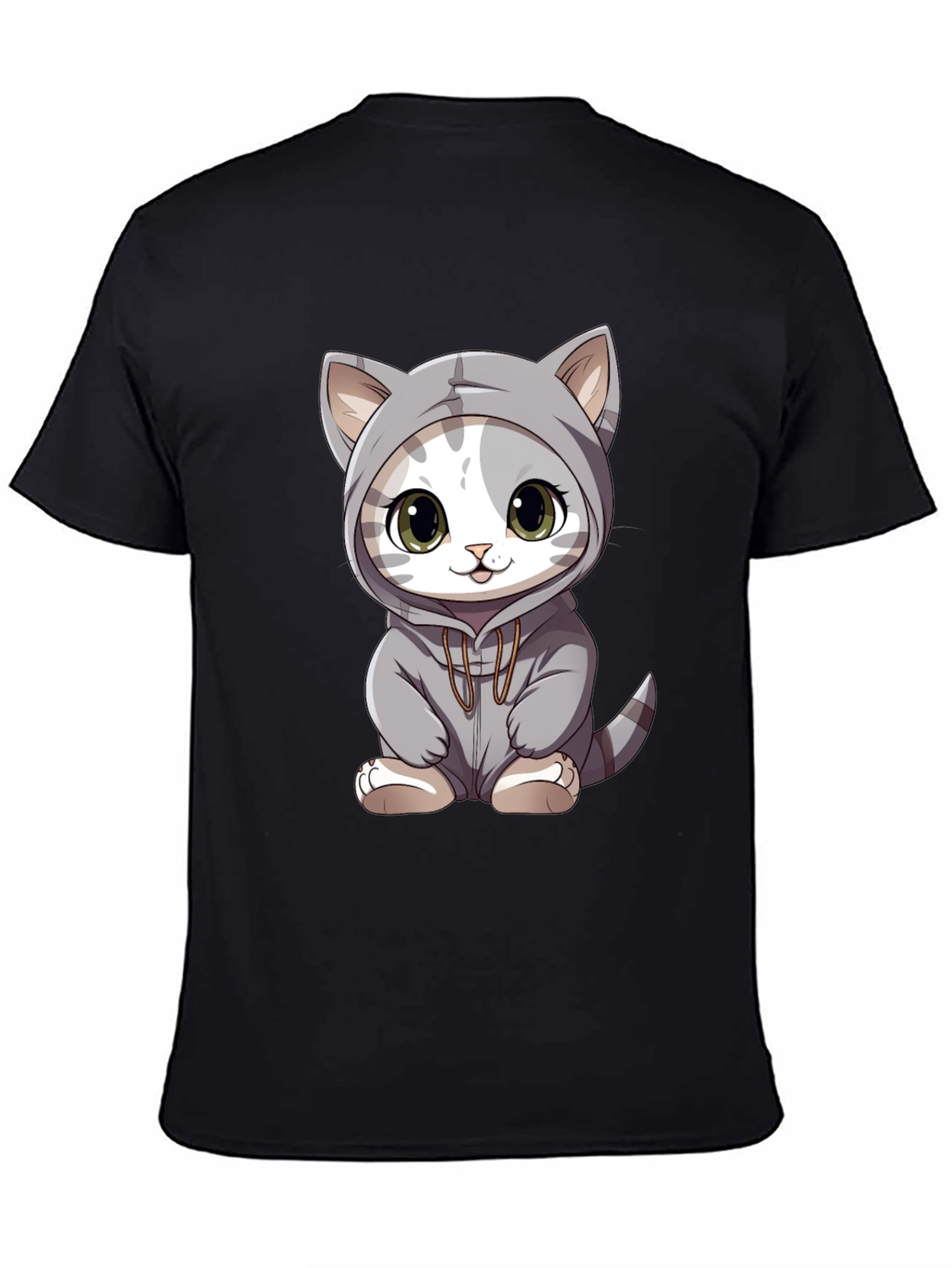 Cute Cat Hoodie T-Shirt