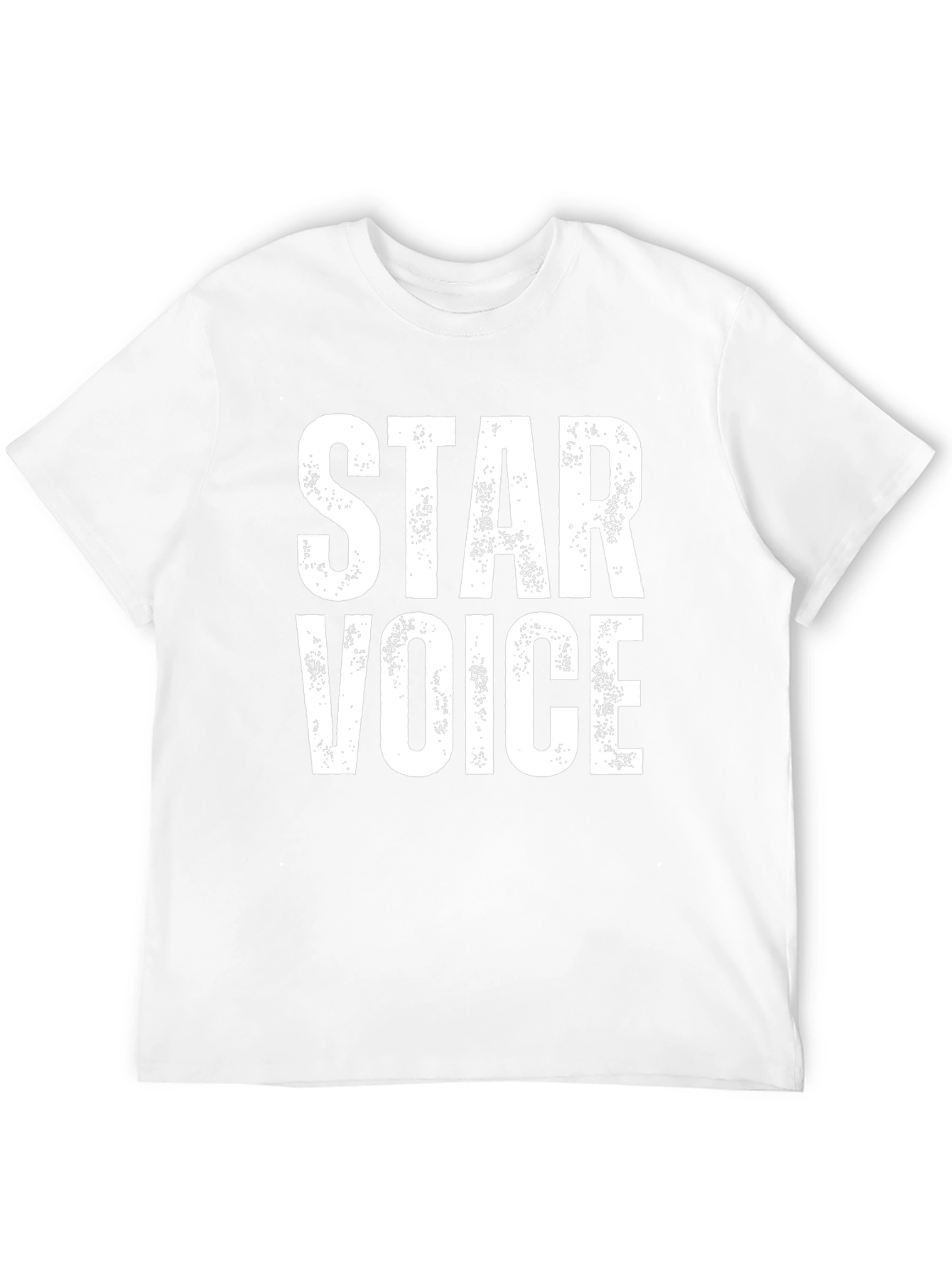 Star Voice Graphic T-Shirt - Distressed Print