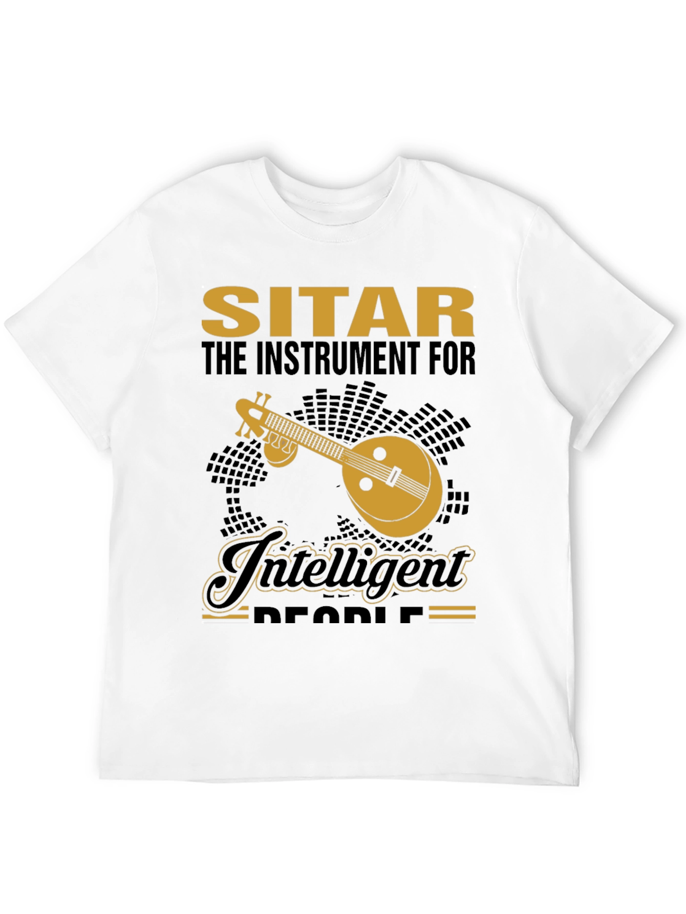 Sitar Instrument T-Shirt