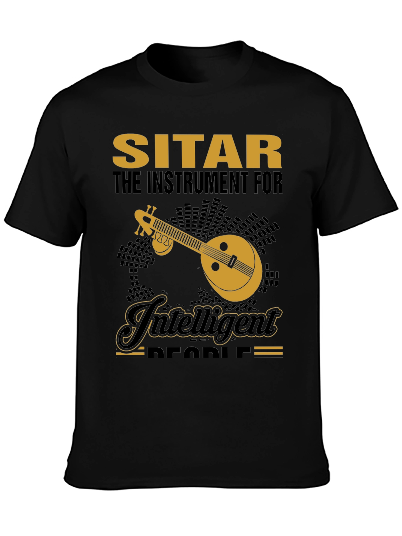 Sitar Instrument T-Shirt