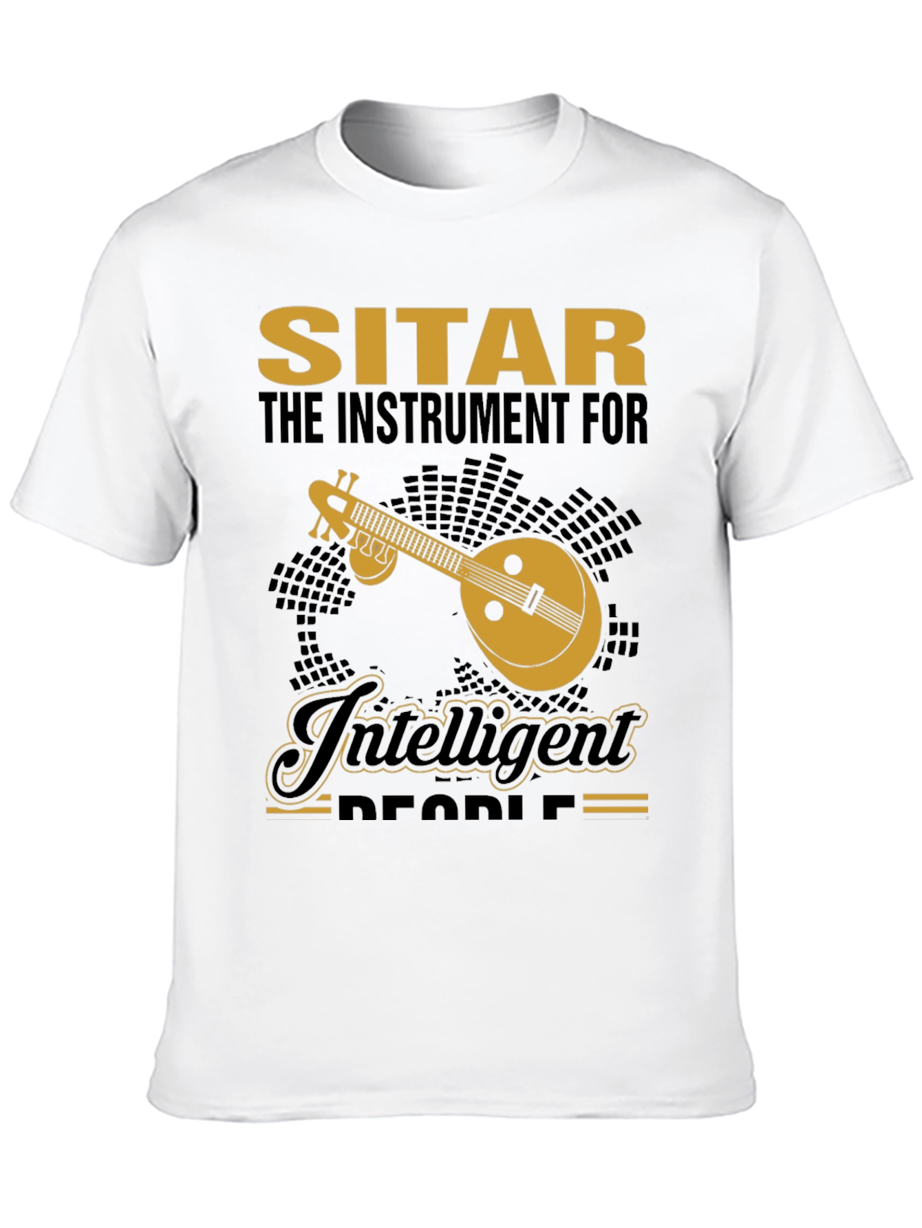 Sitar Instrument T-Shirt