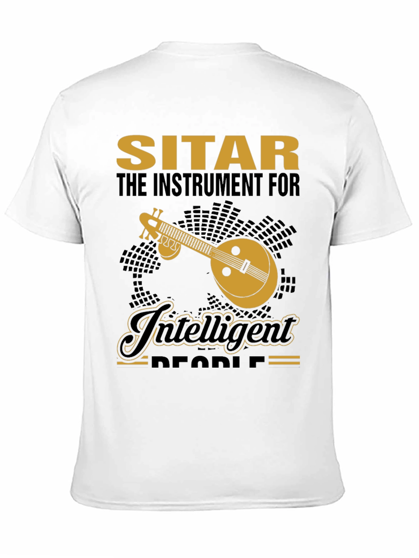 Sitar Instrument T-Shirt