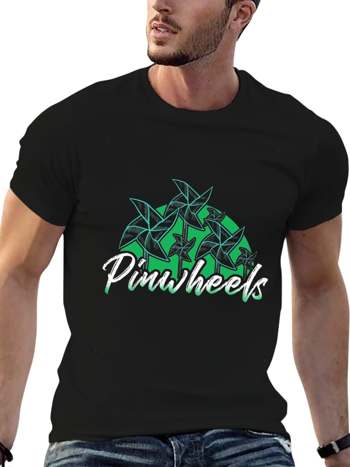 Pinwheels Graphic Tee - Cool Design Comfortable Fit