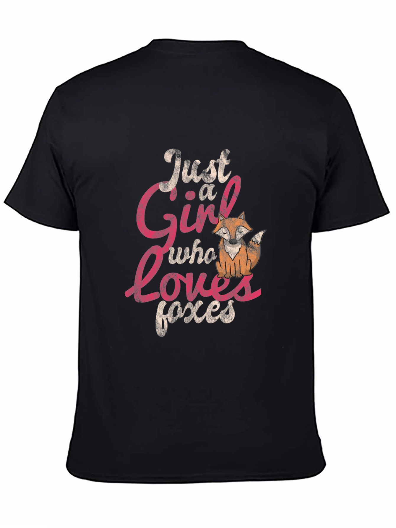 Just a Girl Who Loves Foxes T-Shirt
