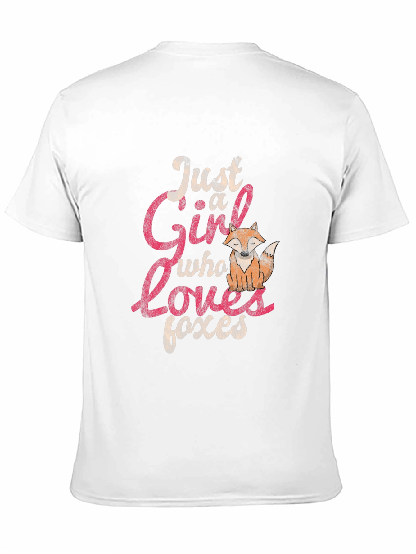 Just a Girl Who Loves Foxes T-Shirt