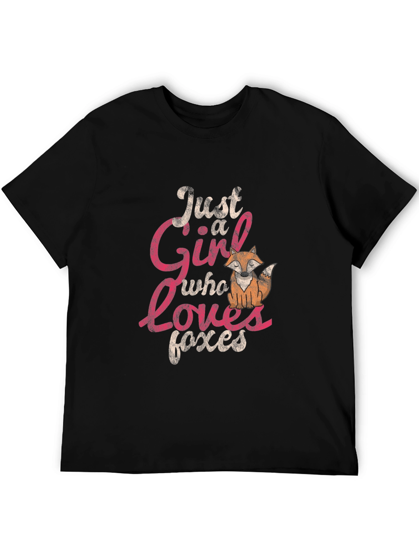 Just a Girl Who Loves Foxes T-Shirt