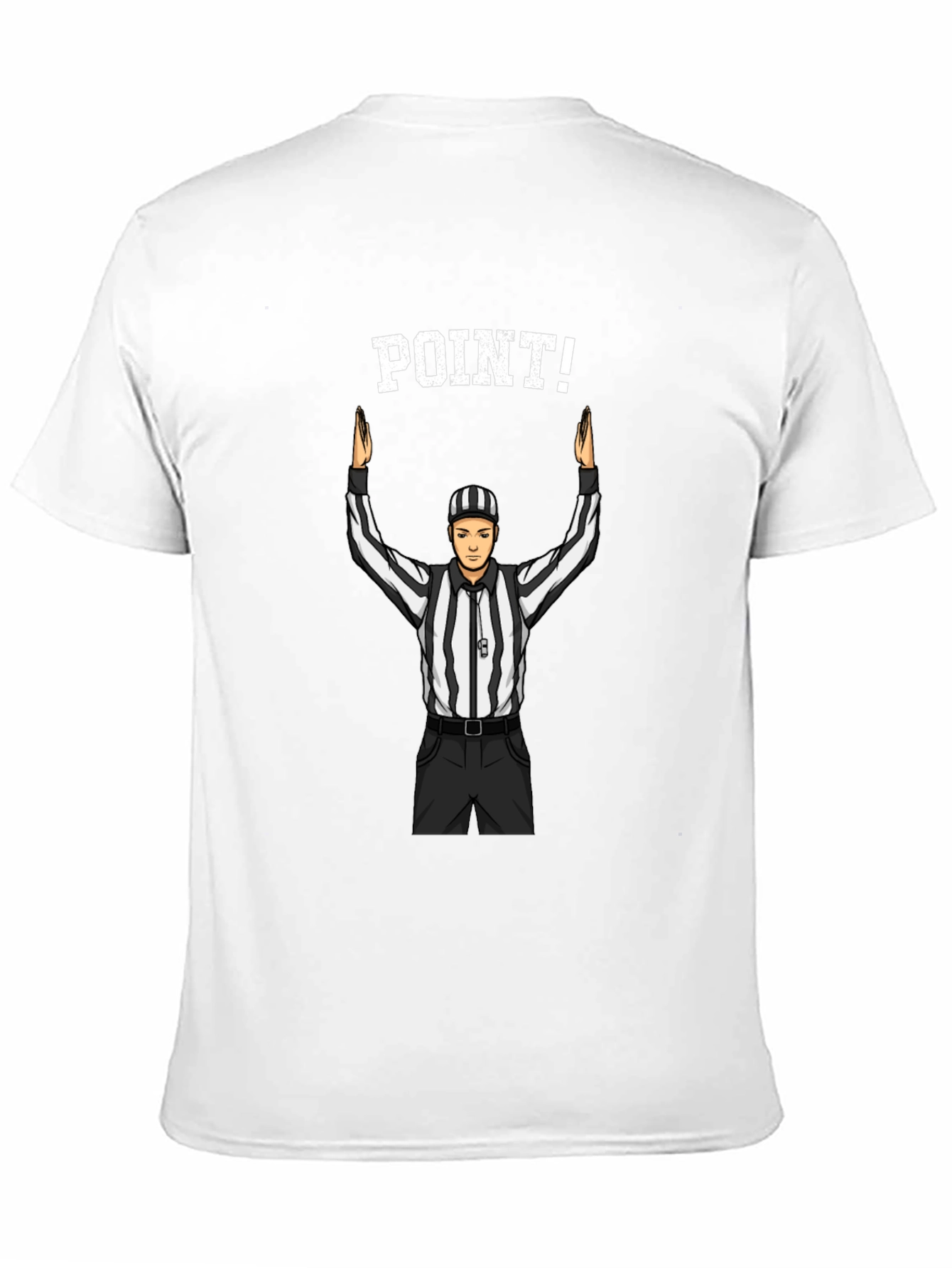 Referee Point! T-Shirt - Black