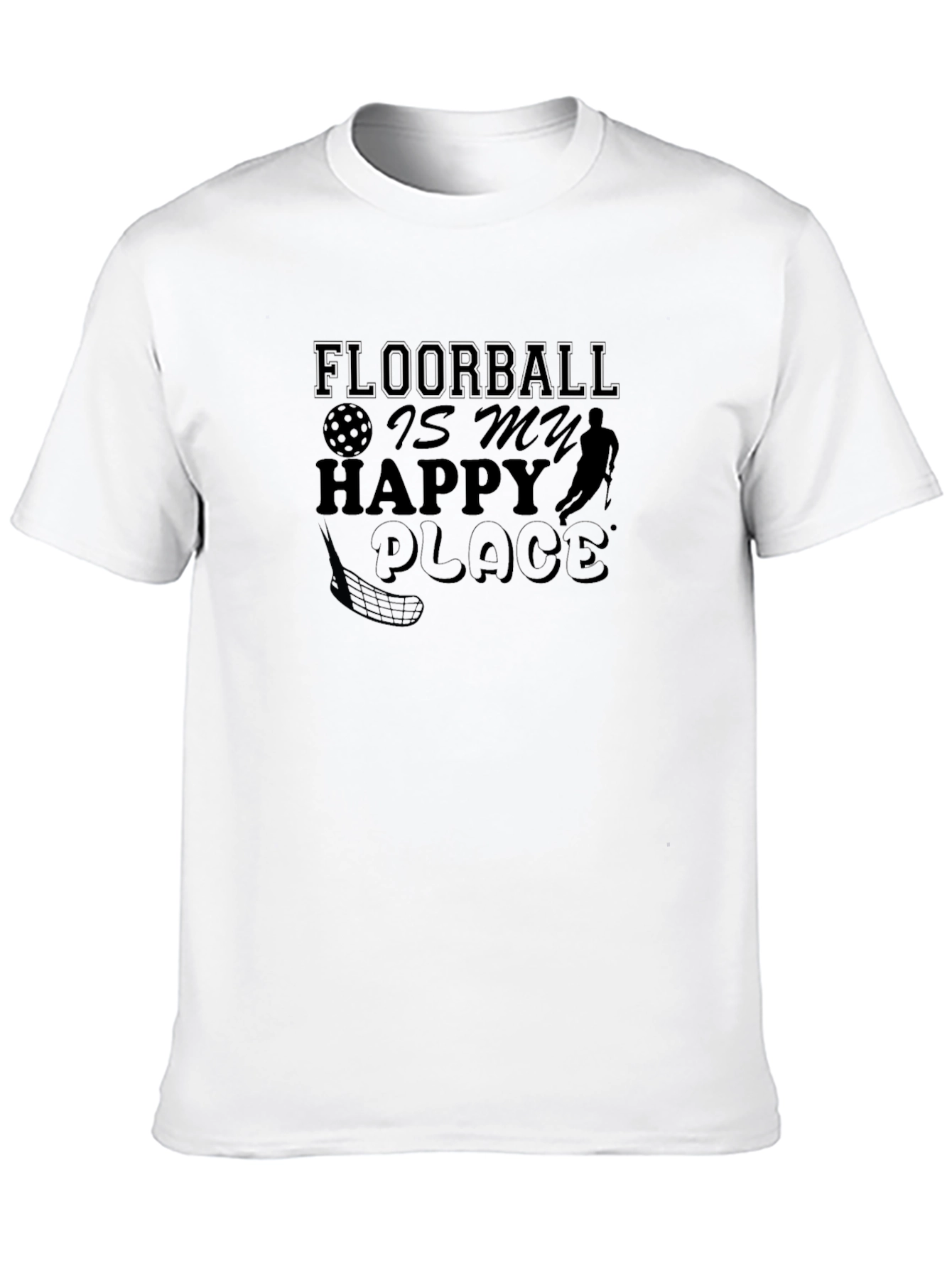 Floorball is My Happy Place T-Shirt