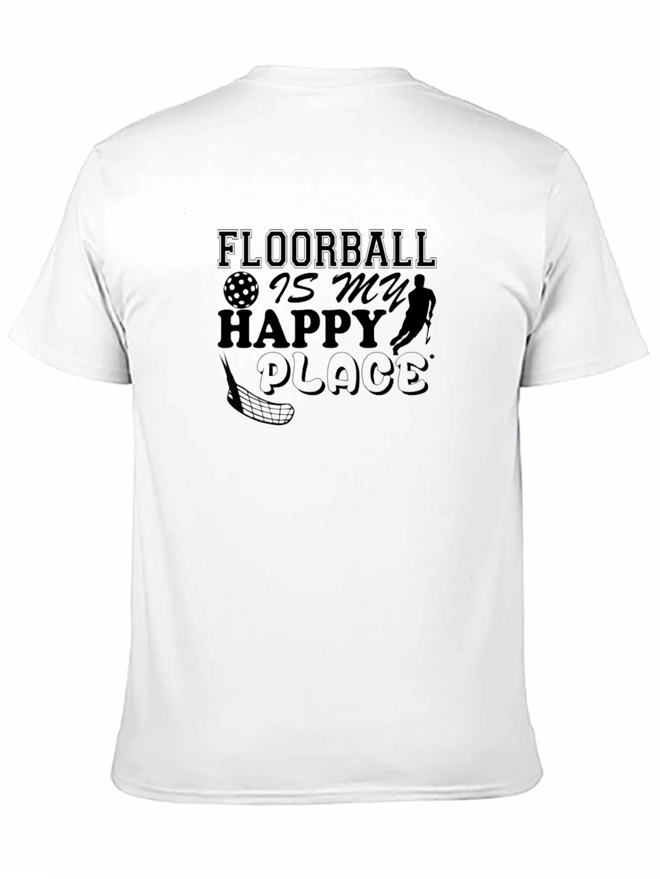 Floorball is My Happy Place T-Shirt