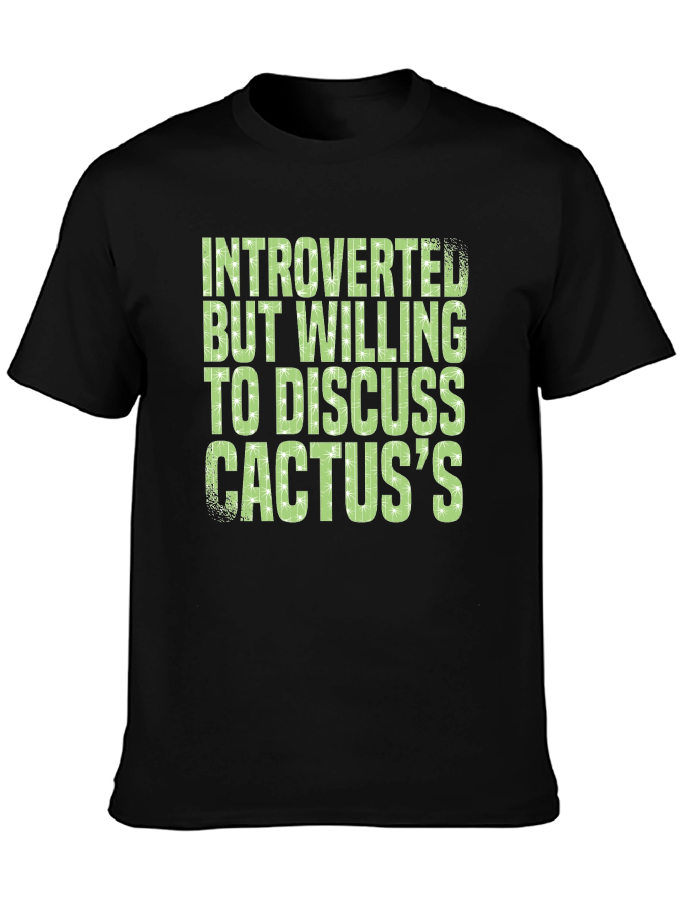 Introverted Cactus Lover T-Shirt