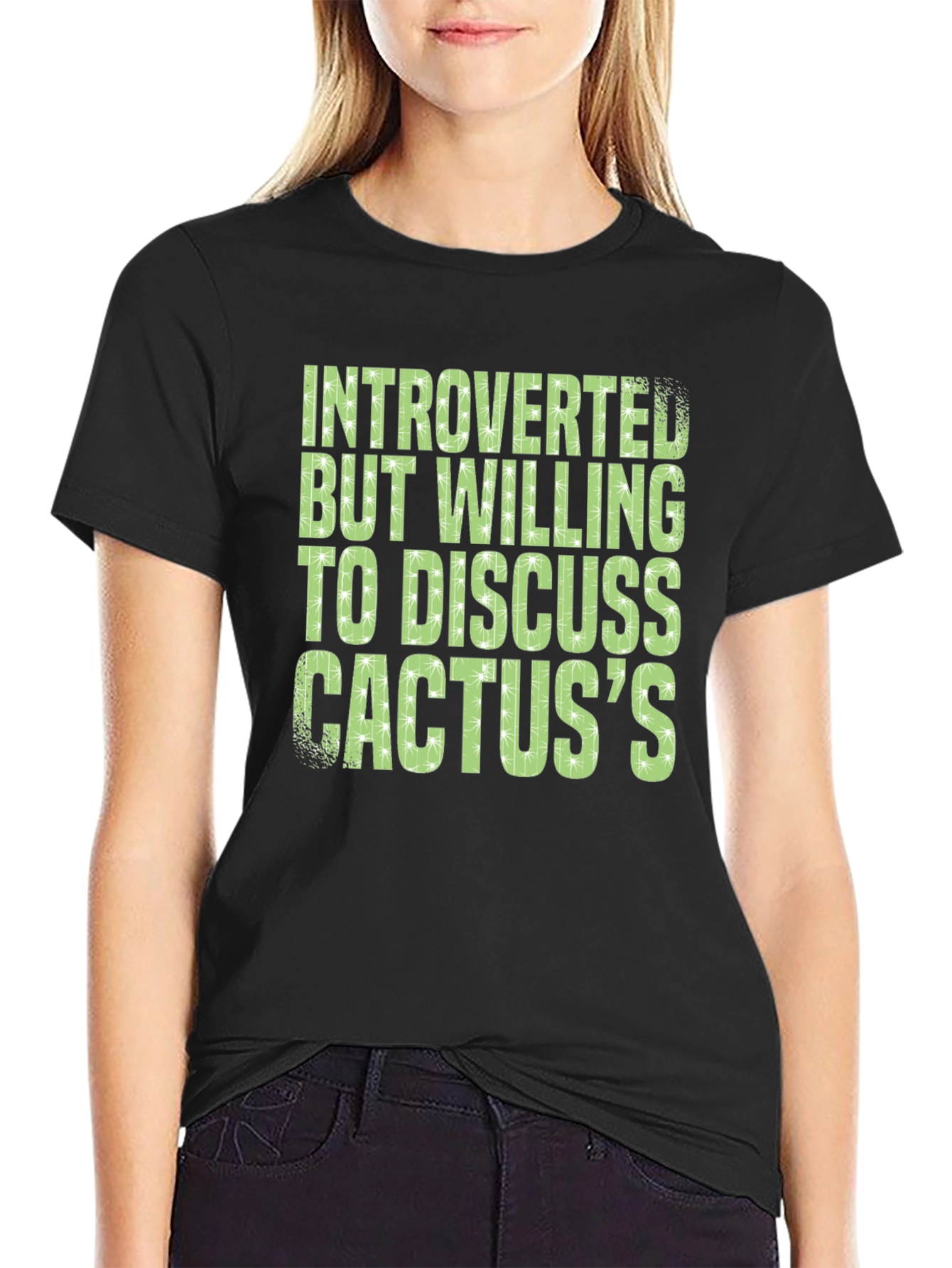 Introverted Cactus Lover T-Shirt