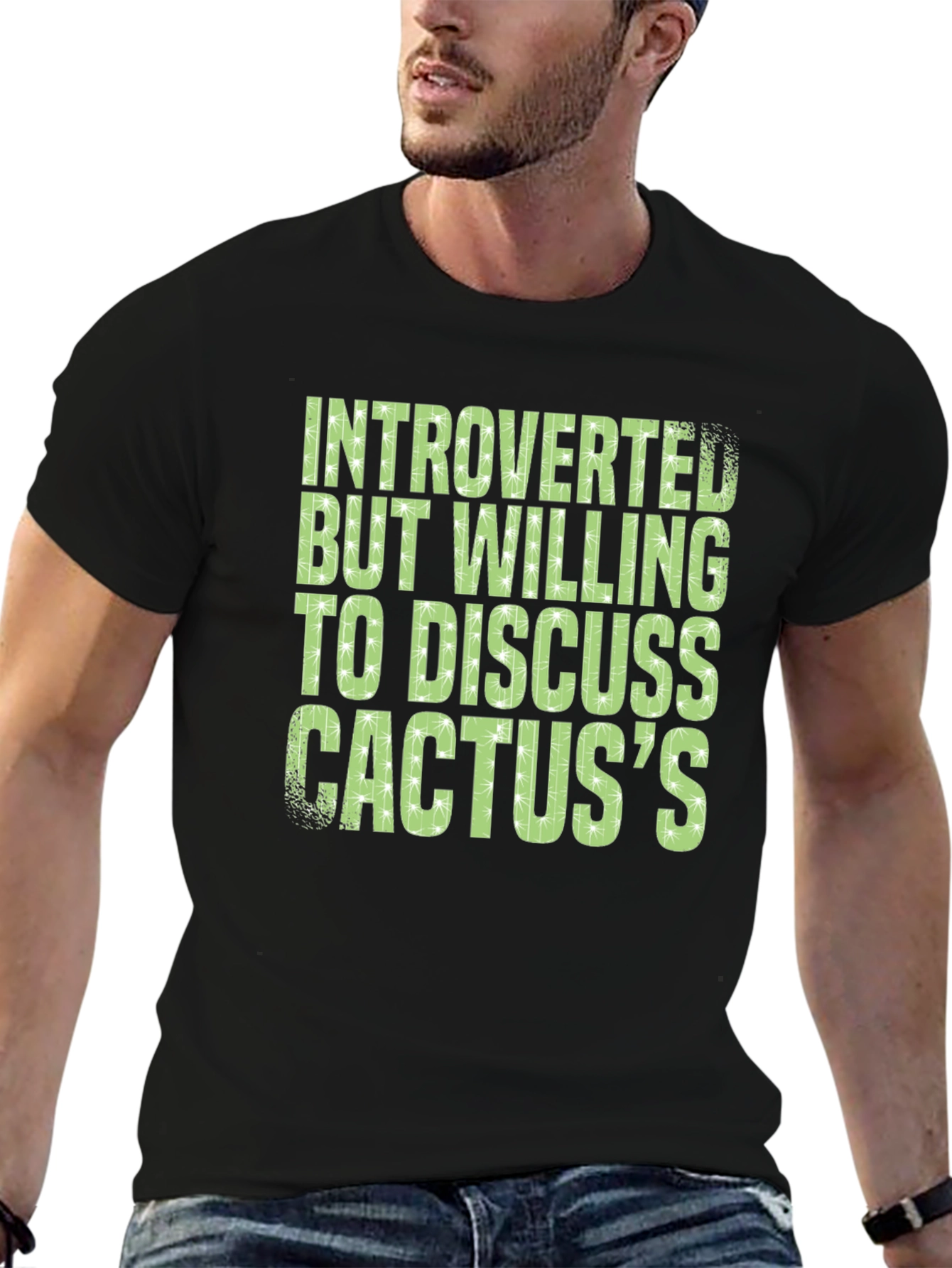Introverted Cactus Lover T-Shirt