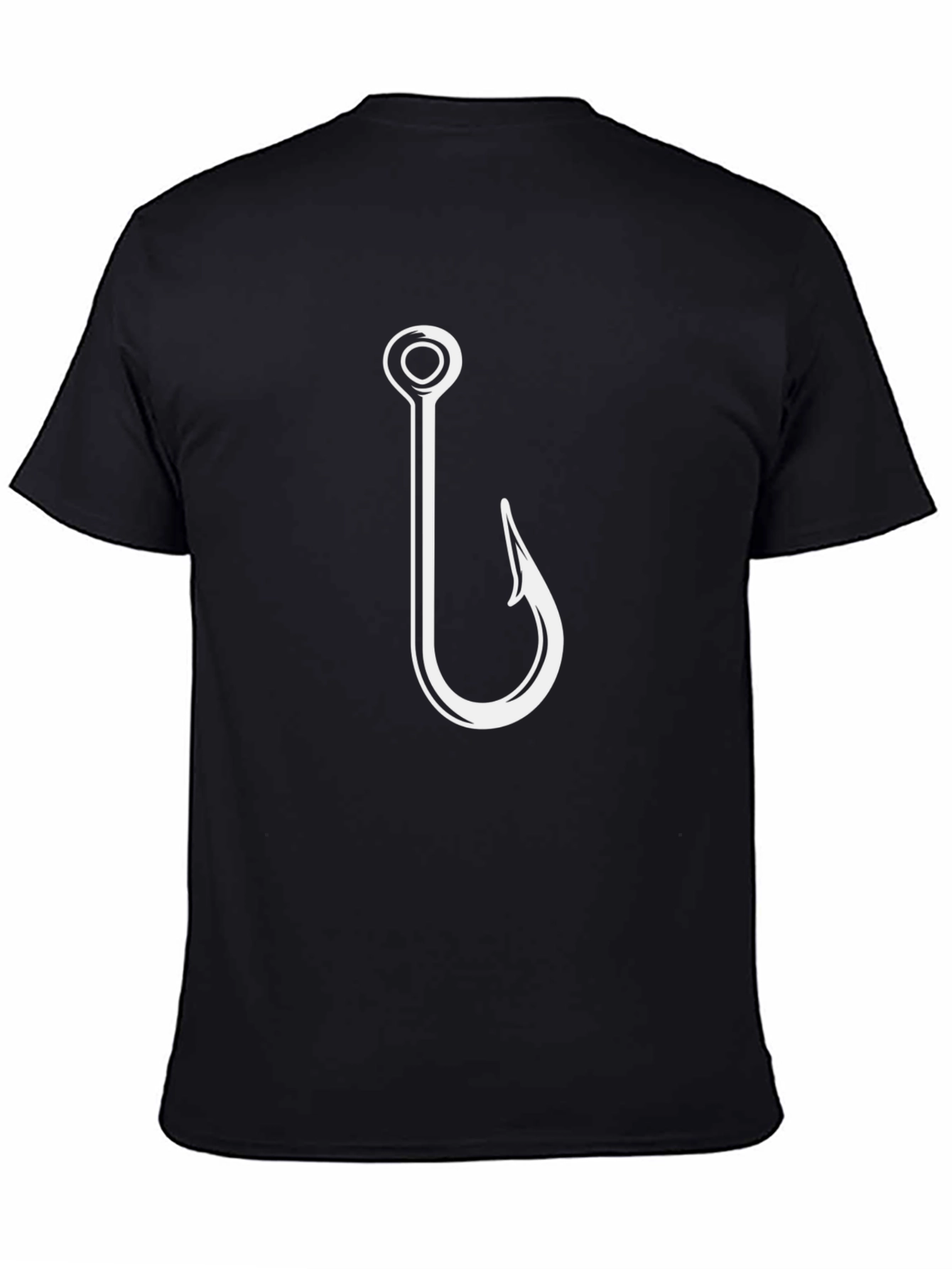 Fishing Hook Graphic T-Shirt