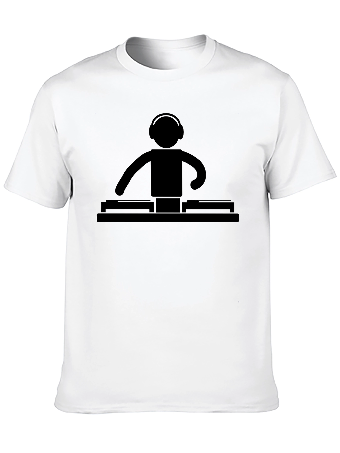 DJ Graphic T-Shirt - Black Music Lover Tee