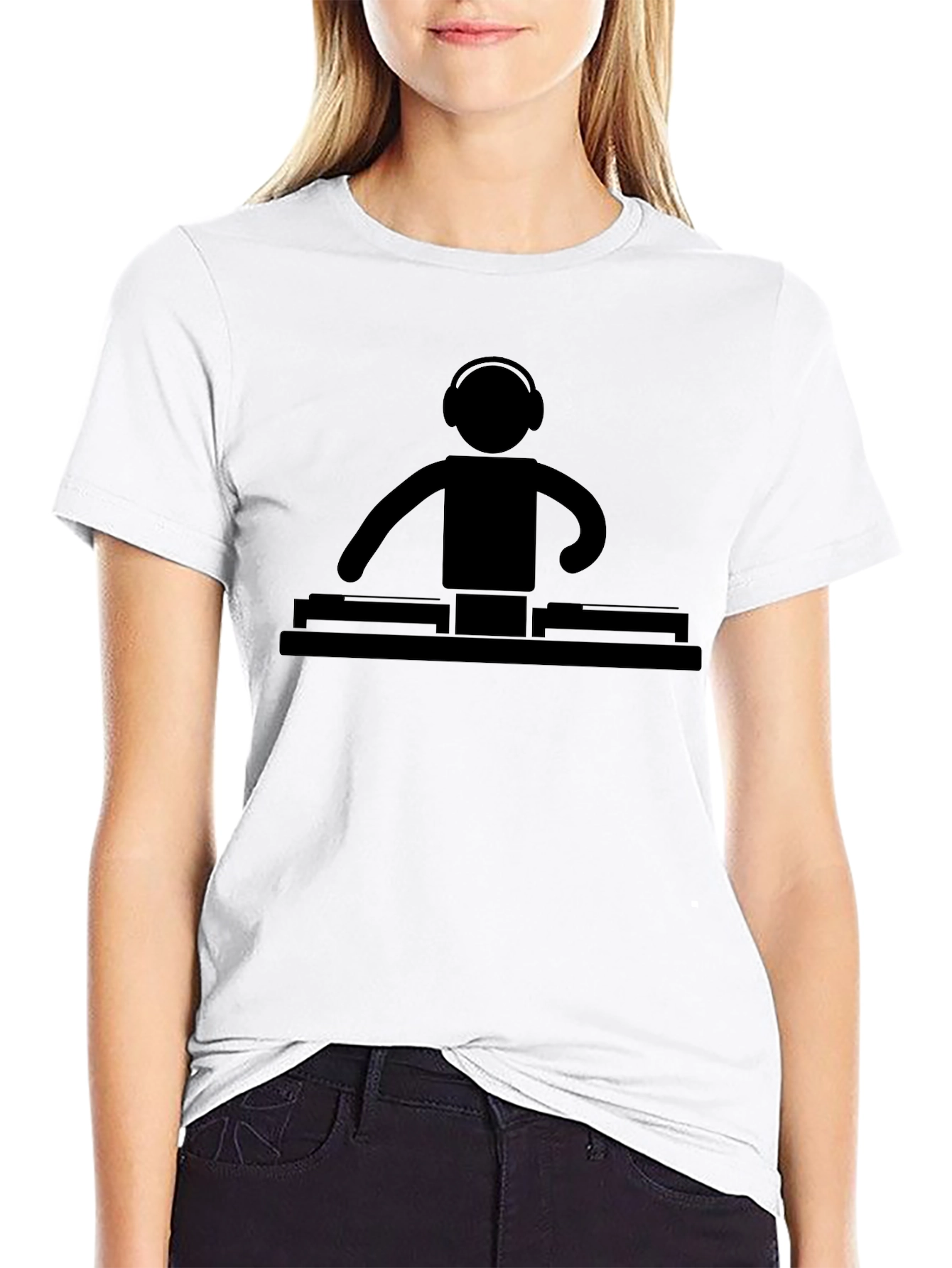 DJ Graphic T-Shirt - Black Music Lover Tee