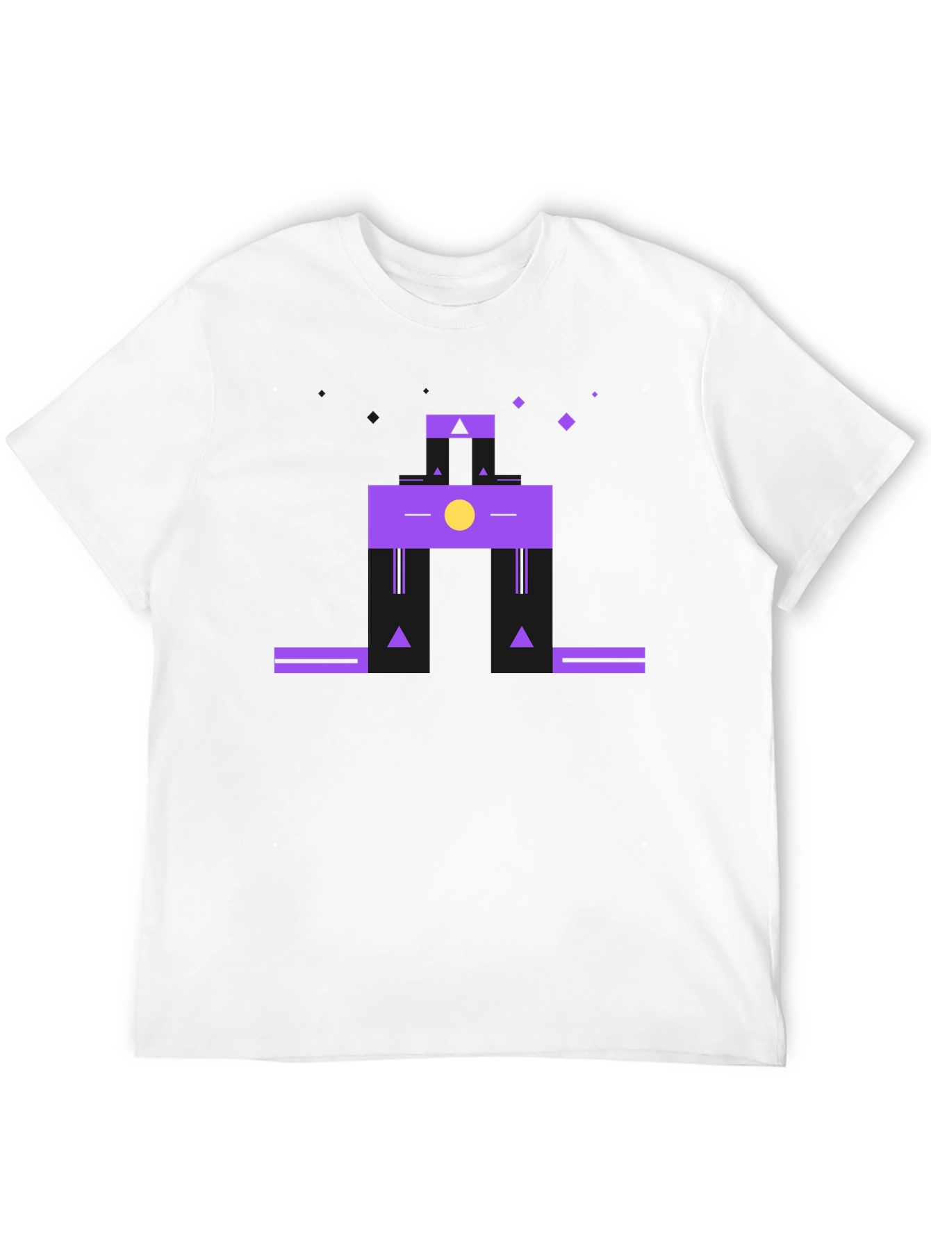 Geometric Graphic Print Tee
