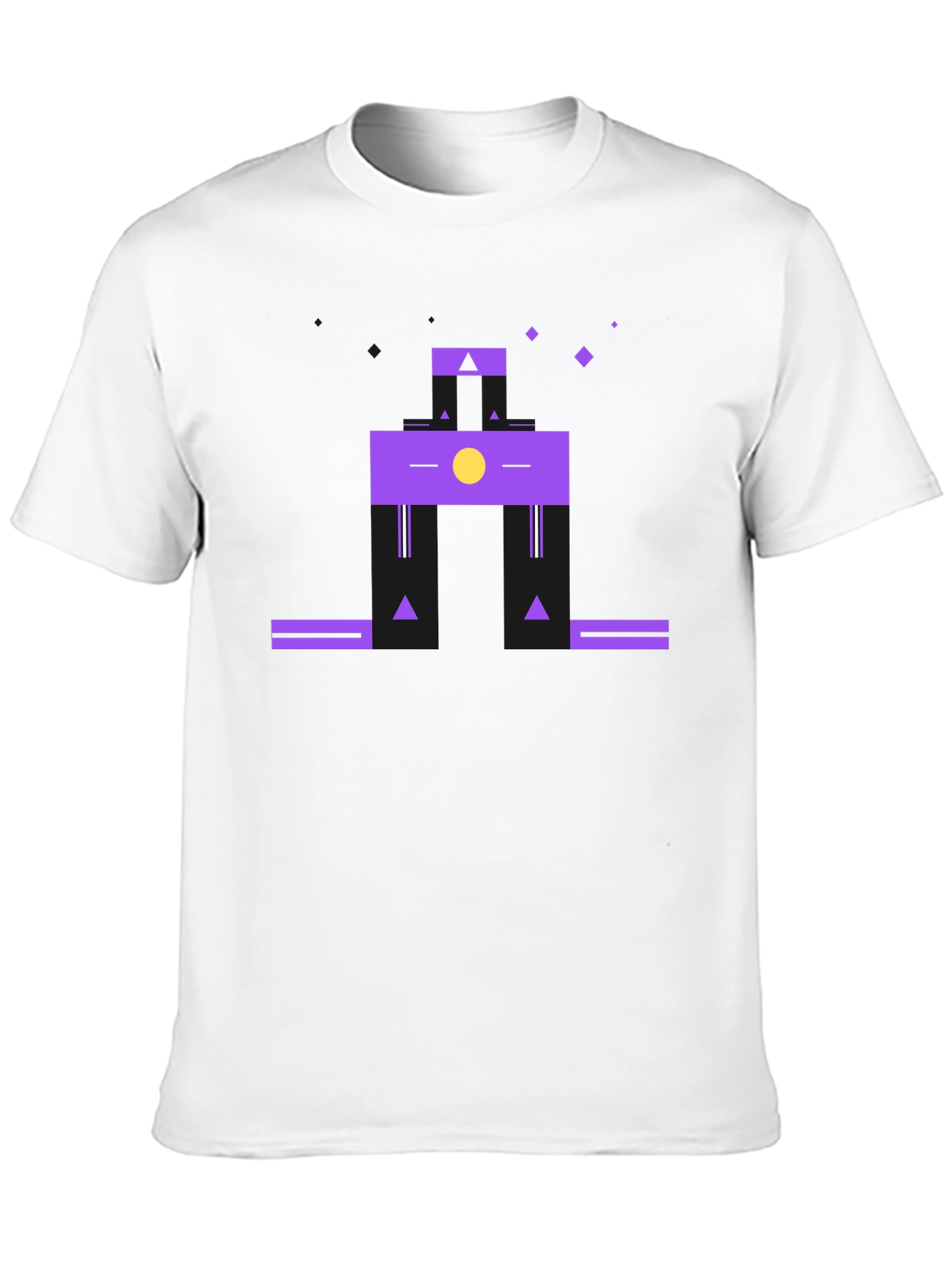 Geometric Graphic Print Tee
