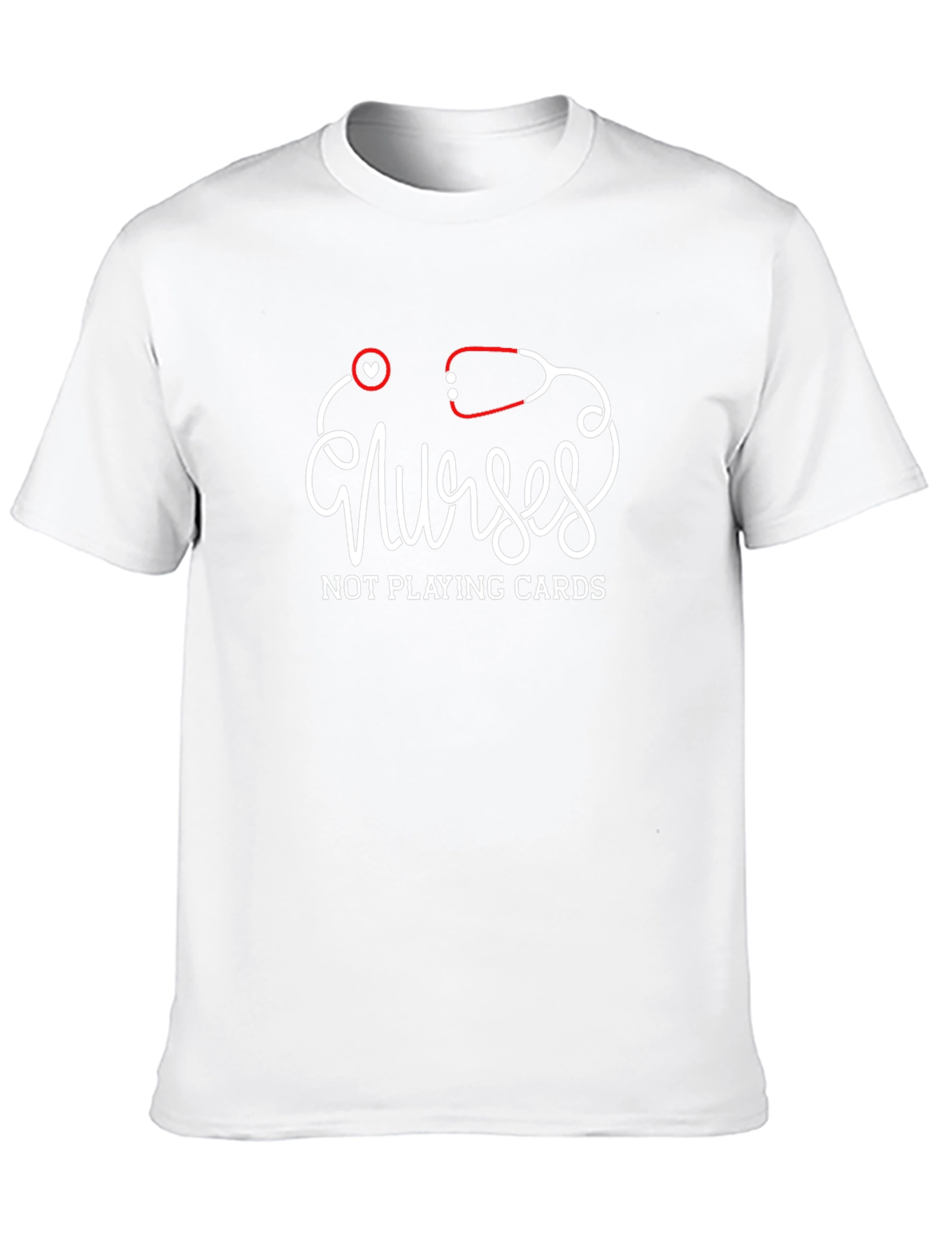 Nurses Not Playing Cards Graphic Tee