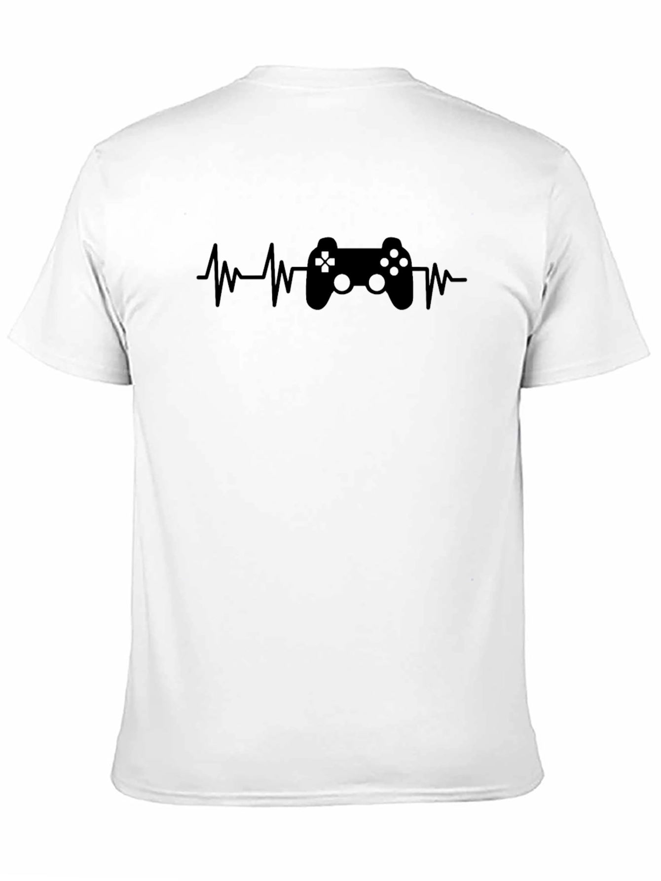Gamer Heartbeat T-Shirt - Controller Graphic Tee