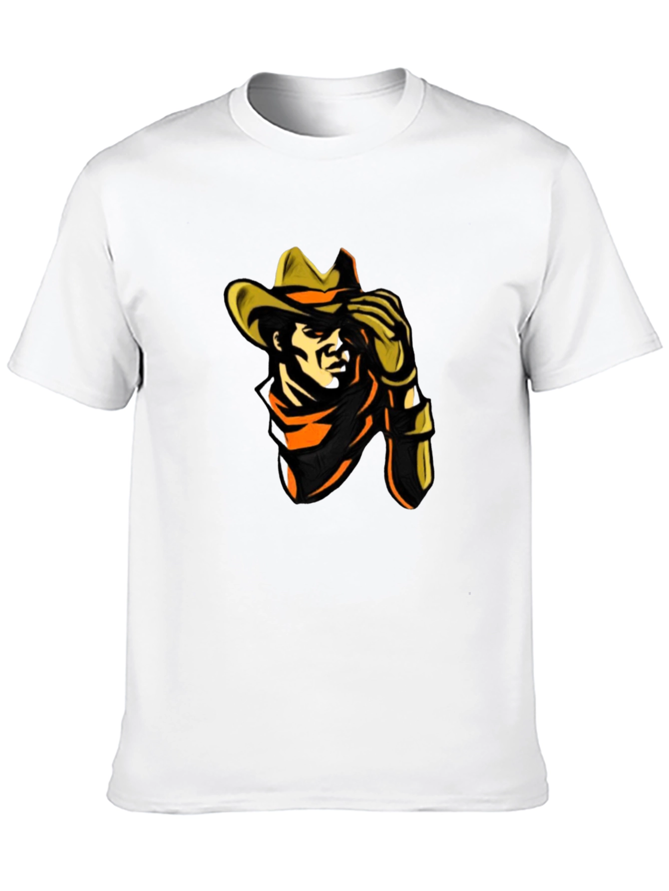 Cowboy Graphic Black T-Shirt