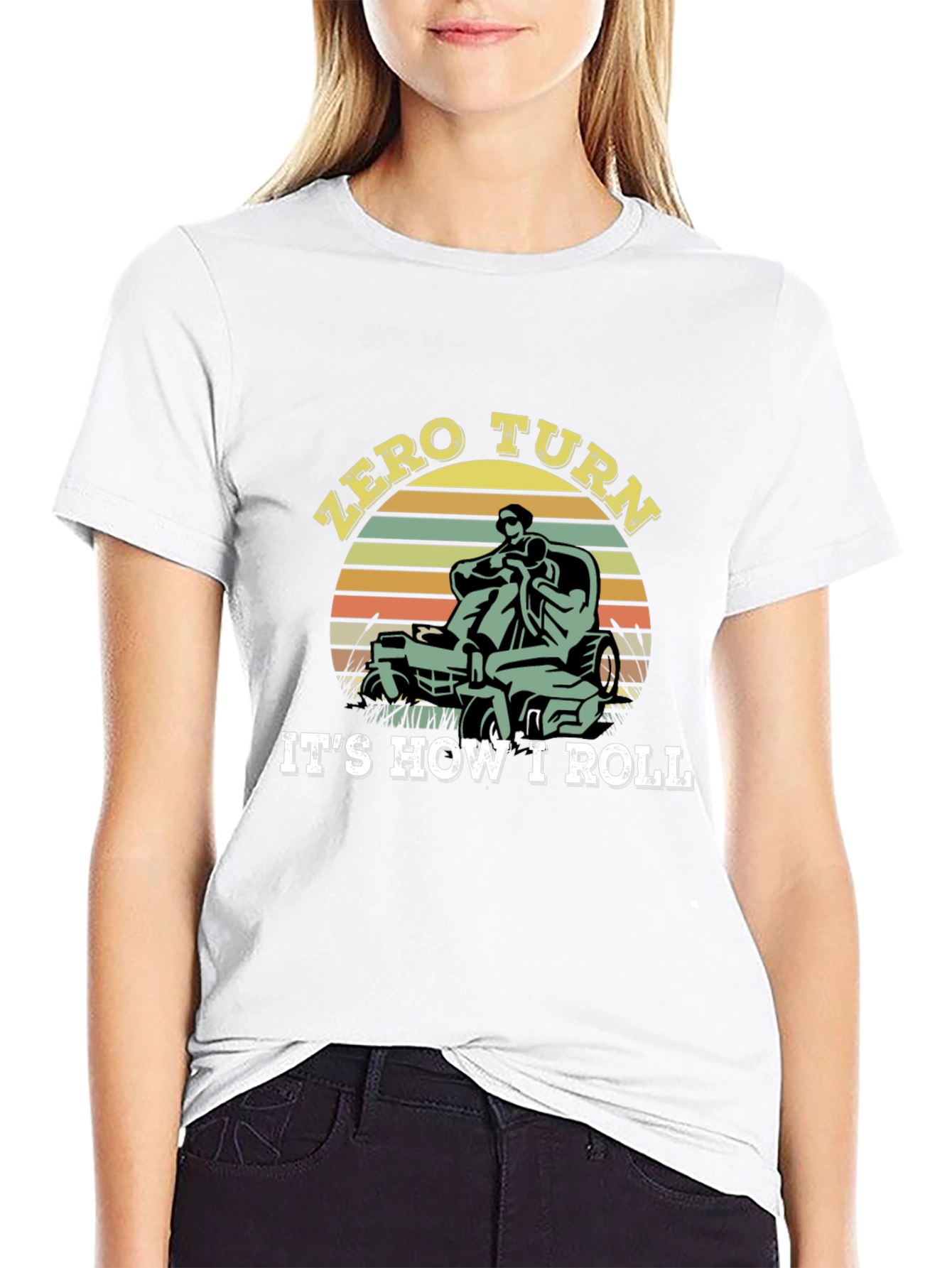 Zero Turn Ride-On Lawn Mower T-Shirt