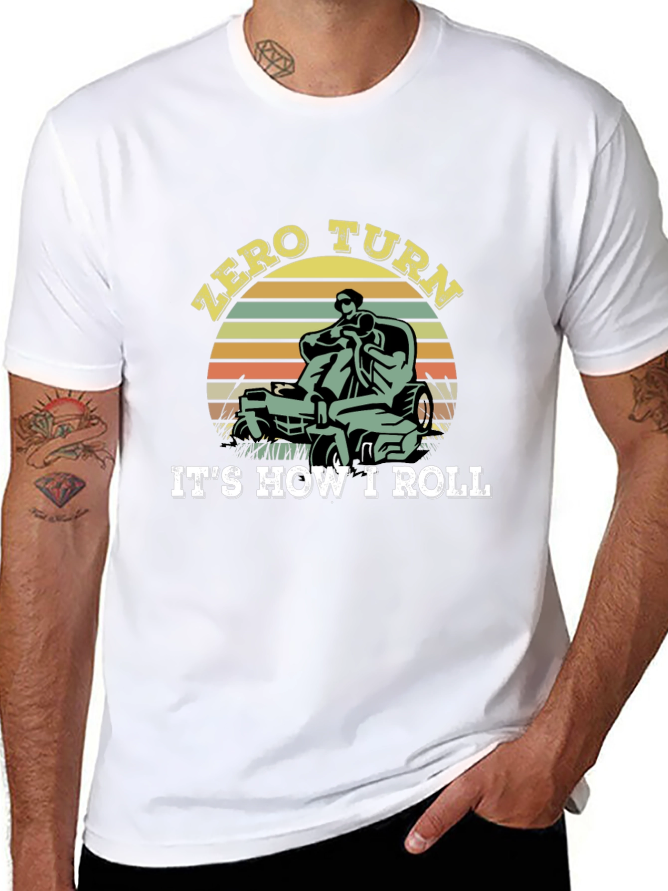 Zero Turn Ride-On Lawn Mower T-Shirt