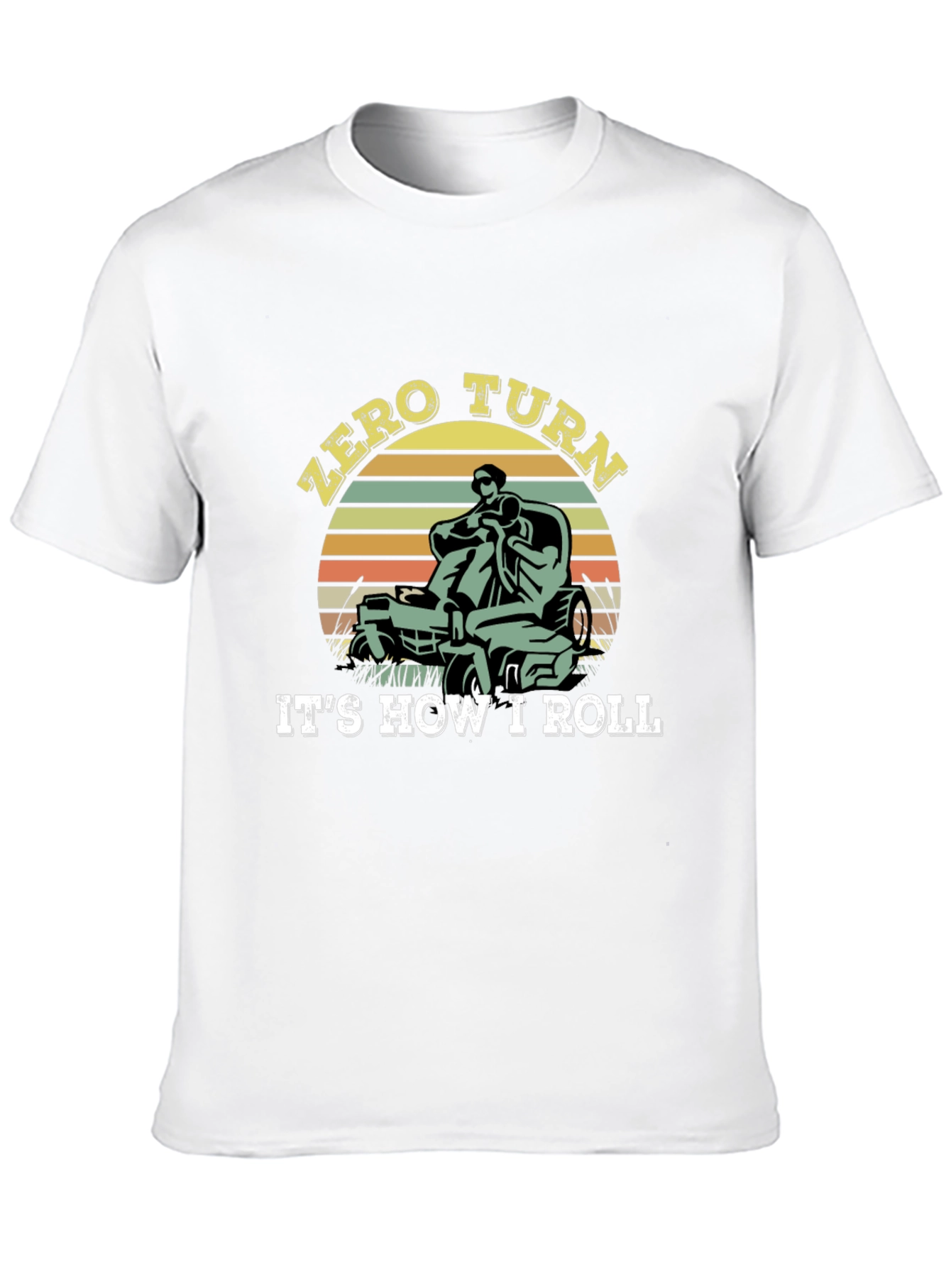 Zero Turn Ride-On Lawn Mower T-Shirt