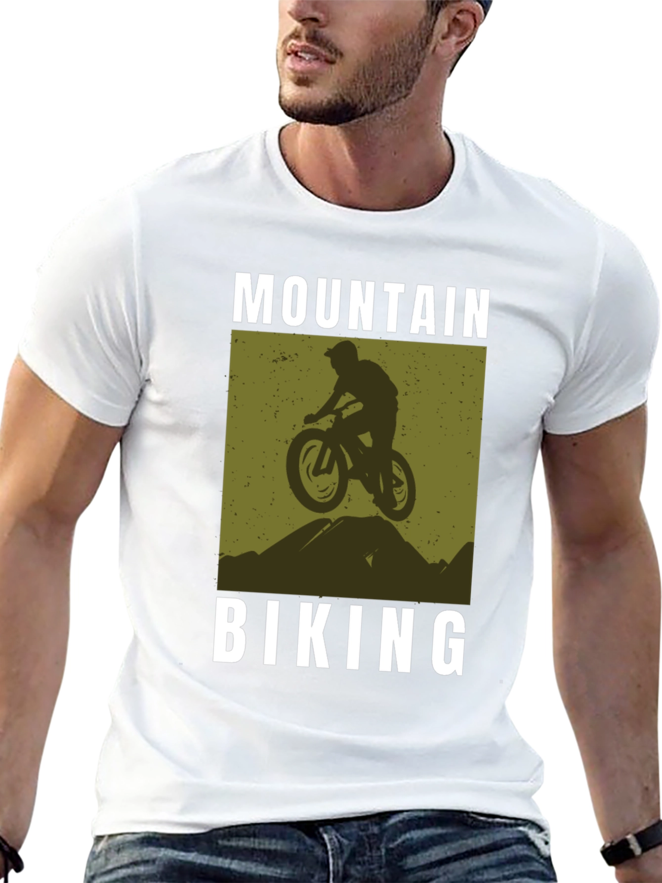Mountain Biking Graphic Tee - Ride On!