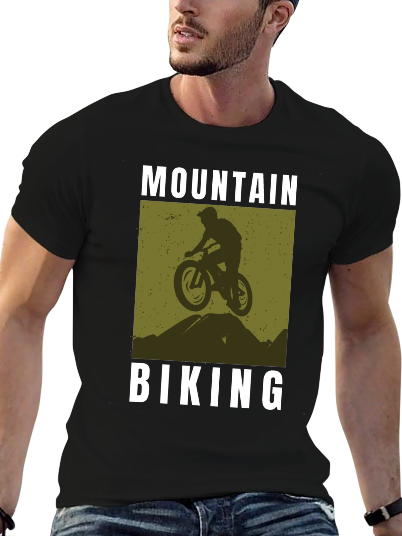 Mountain Biking Graphic Tee - Ride On!
