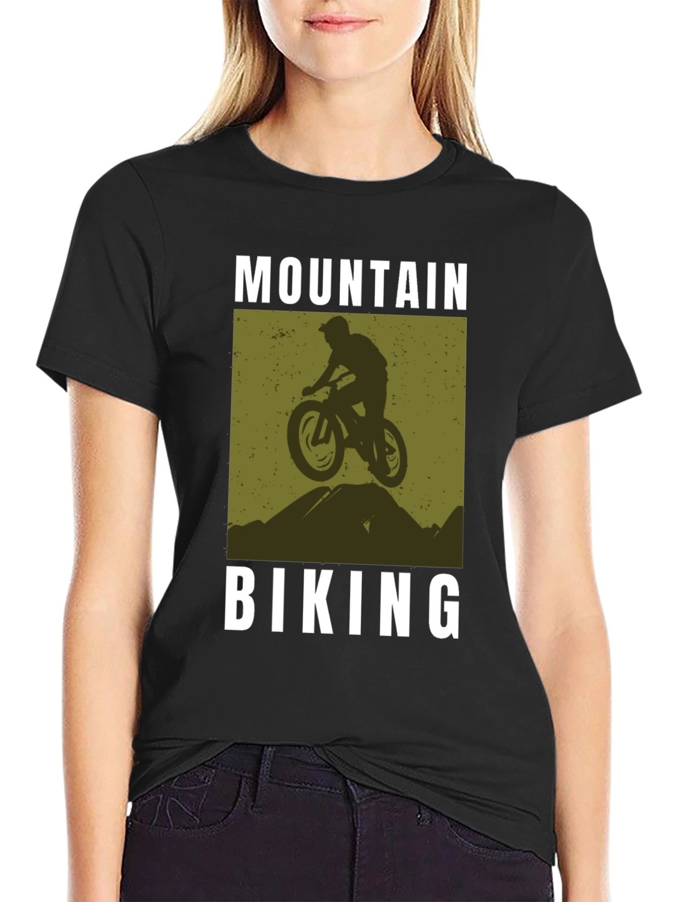 Mountain Biking Graphic Tee - Ride On!