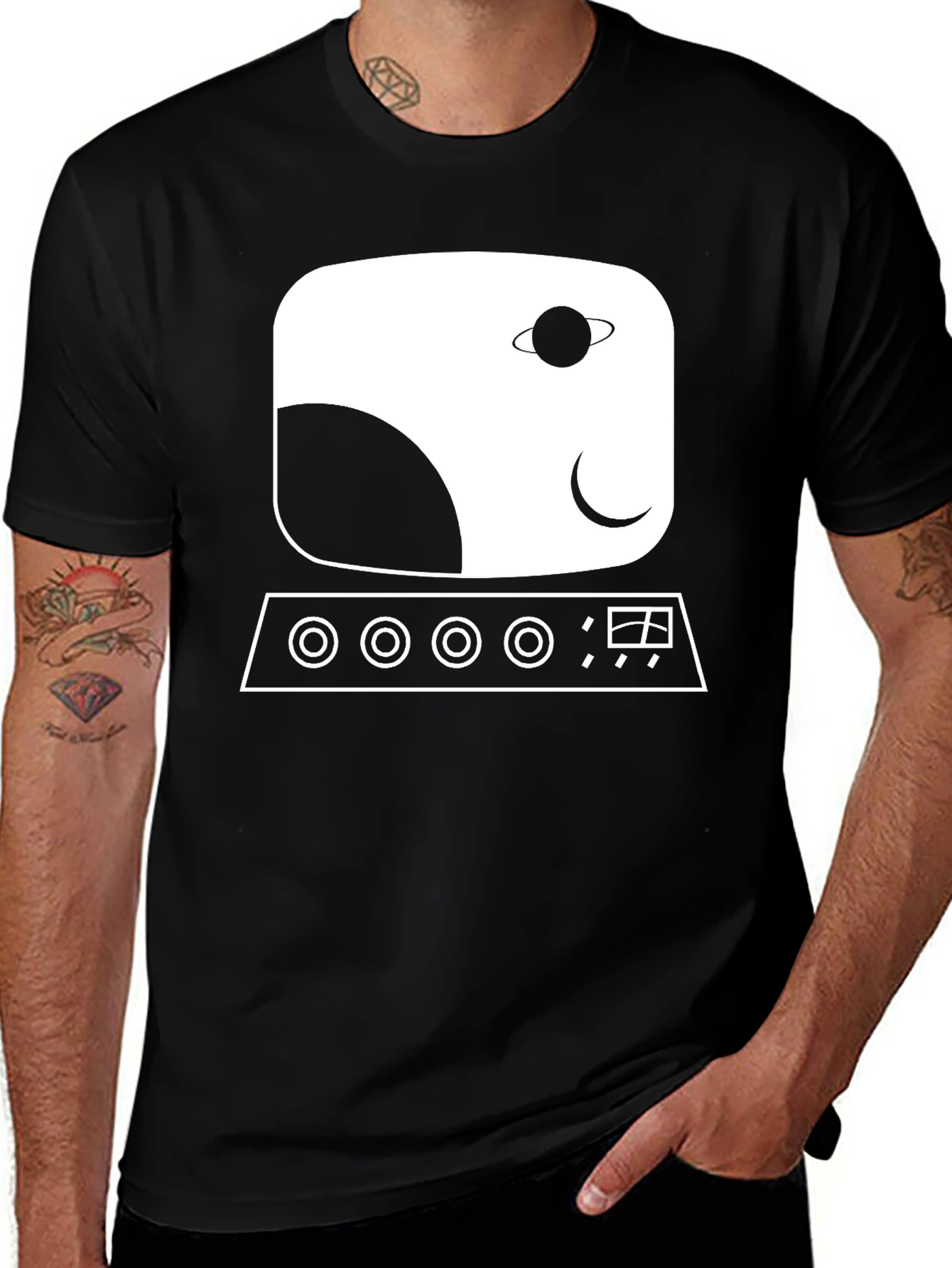 Retro Computer T-Shirt - Unique Graphic Tee