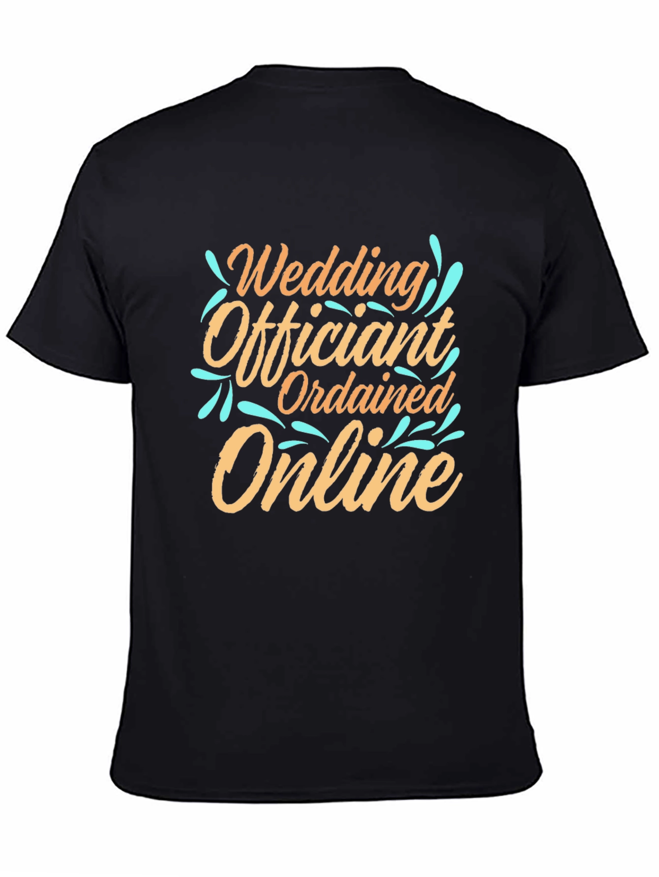 Wedding Officiant Ordained Online T-Shirt