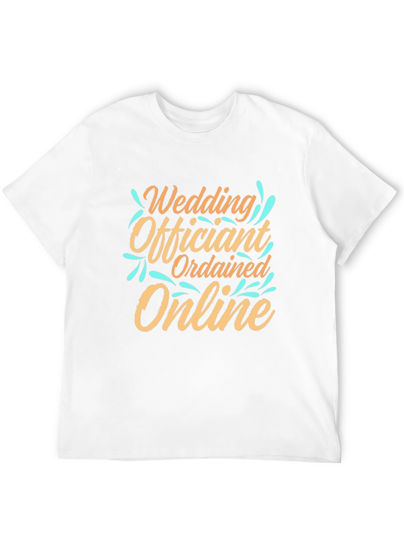 Wedding Officiant Ordained Online T-Shirt