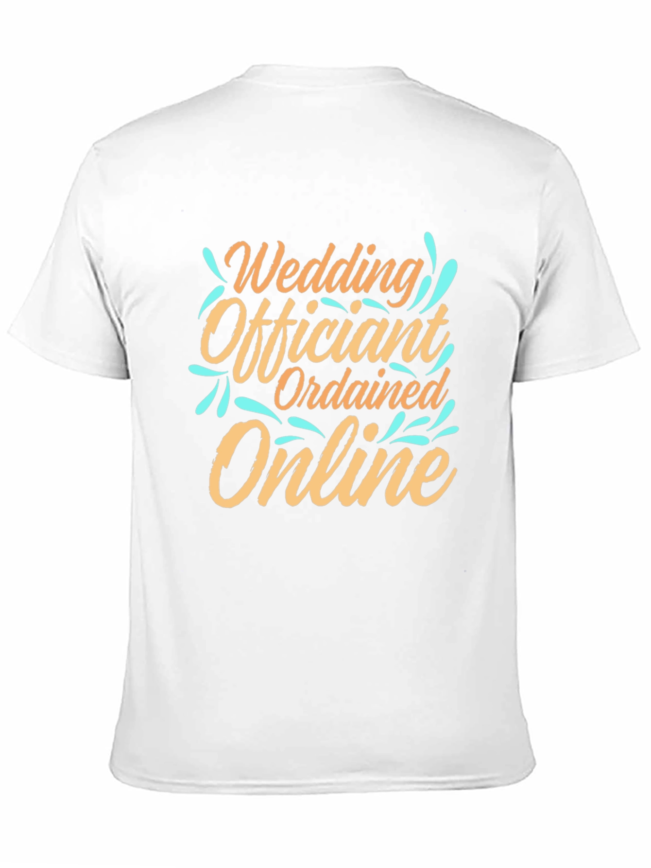 Wedding Officiant Ordained Online T-Shirt