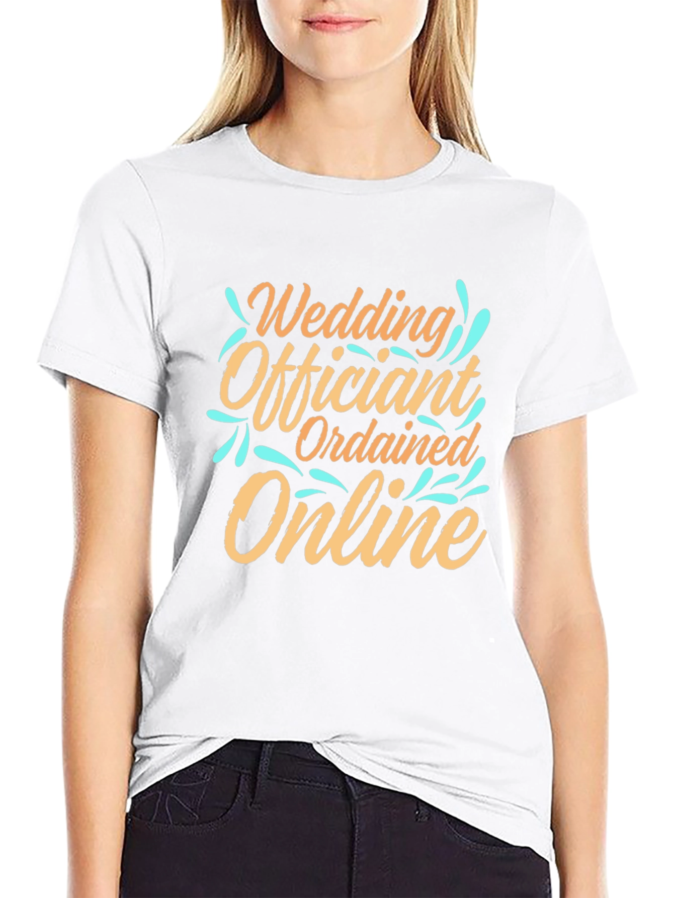 Wedding Officiant Ordained Online T-Shirt