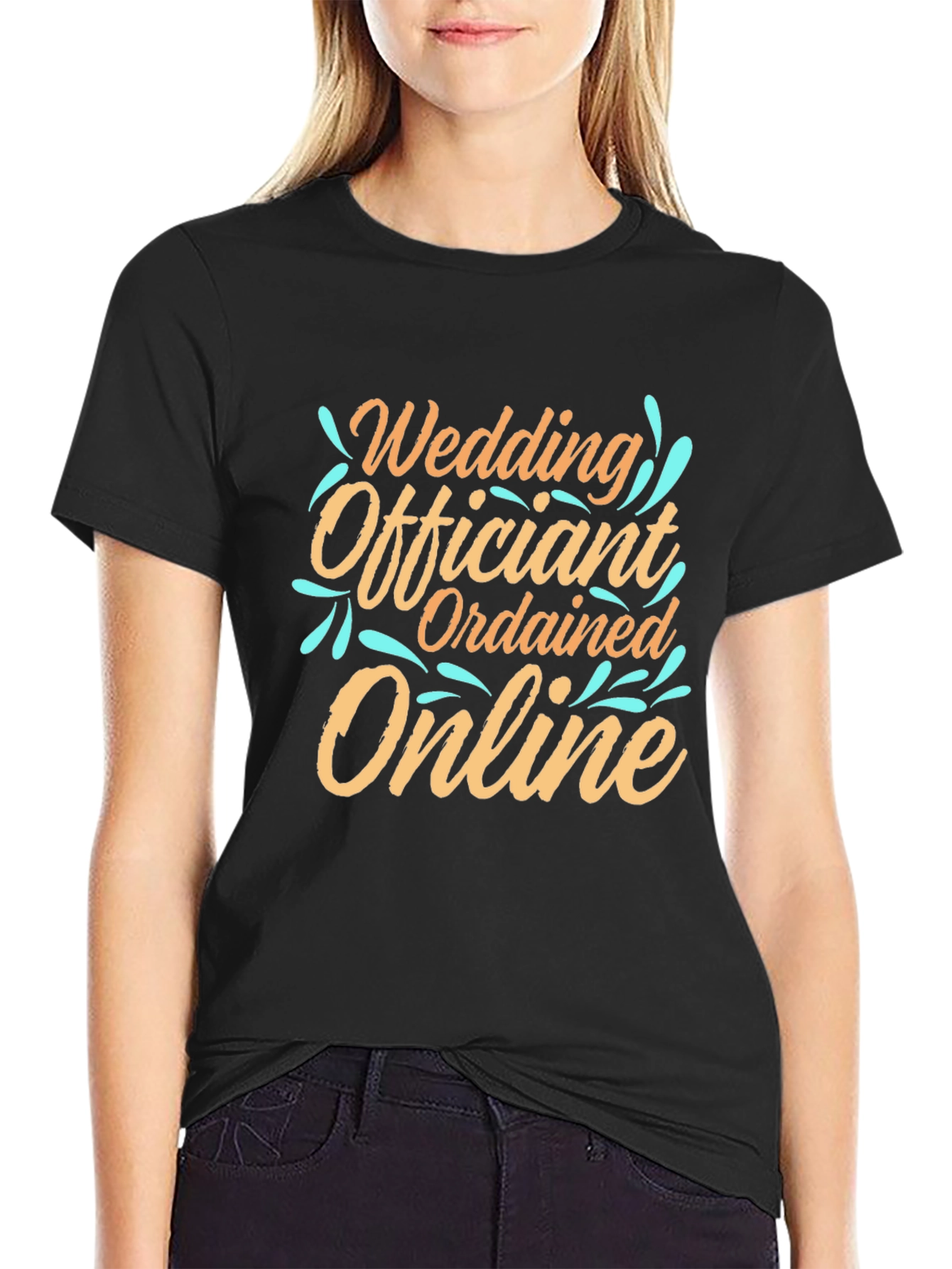Wedding Officiant Ordained Online T-Shirt